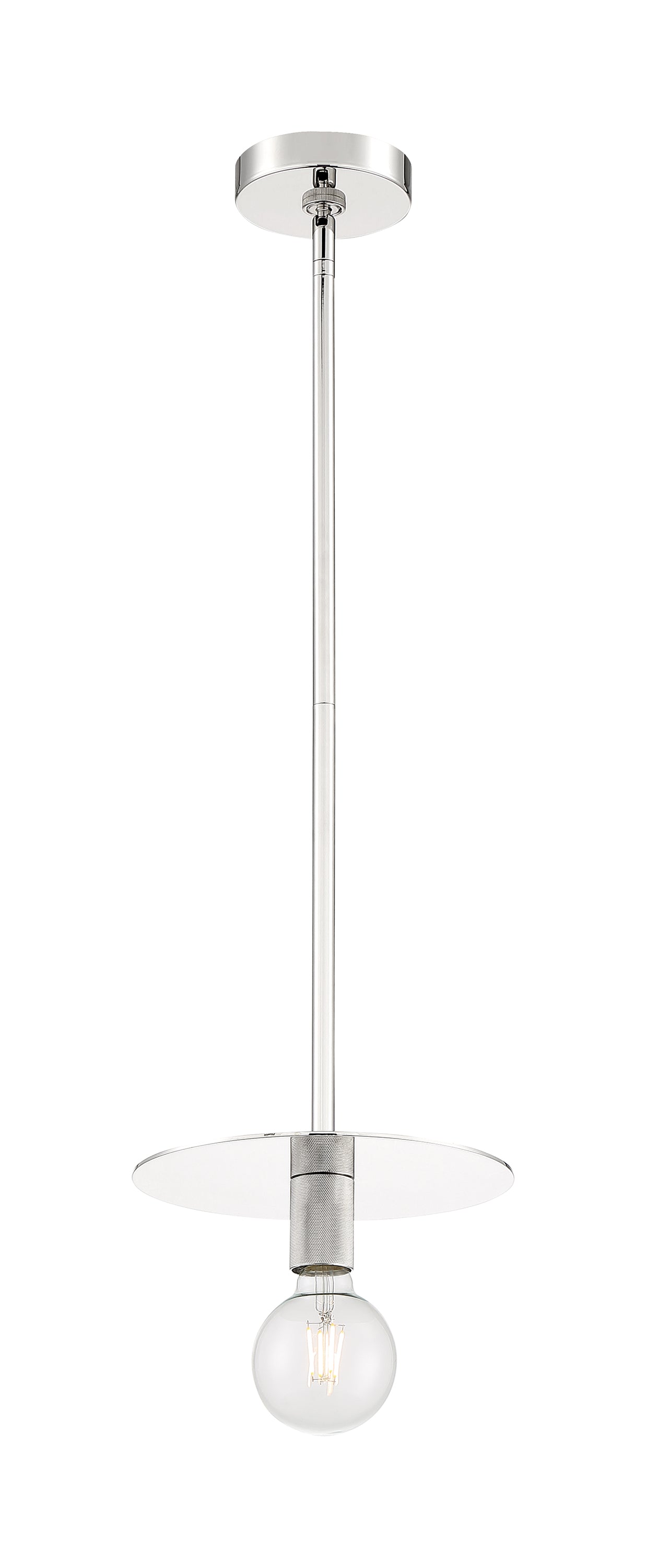 Bizet - 1 Light Mini Pendant with Polished Nickel Finish