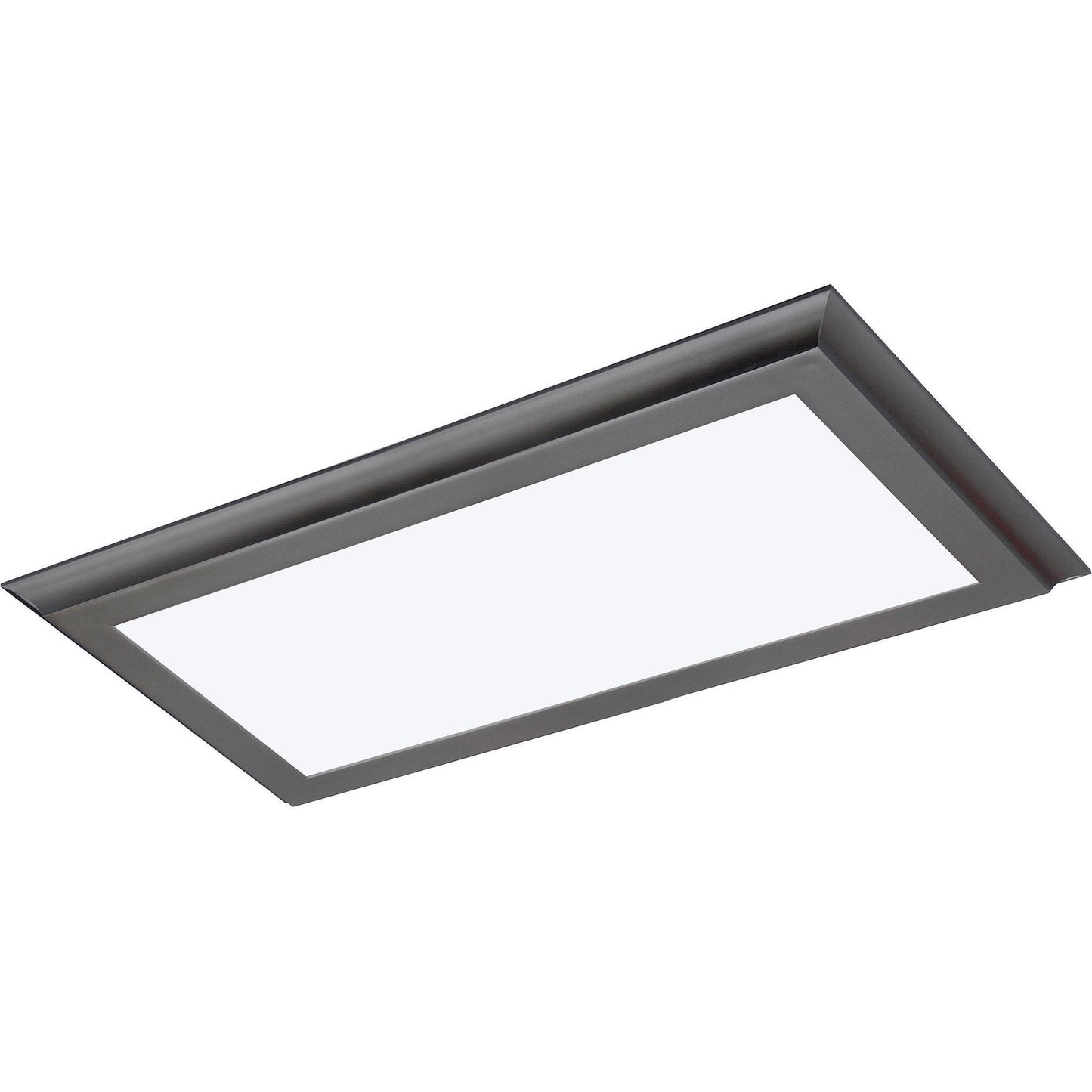Blink Plus Profile - 22W- 12" x 24" Surface Mount LED - 3000K - Gun Metal Finish - 100-277V