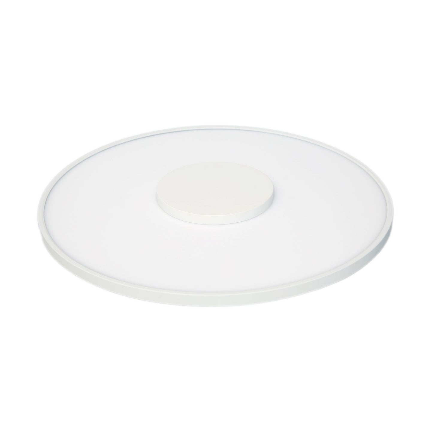 31.5W; 17" Flush Mount LED Fixture; Round Shape; White Finish