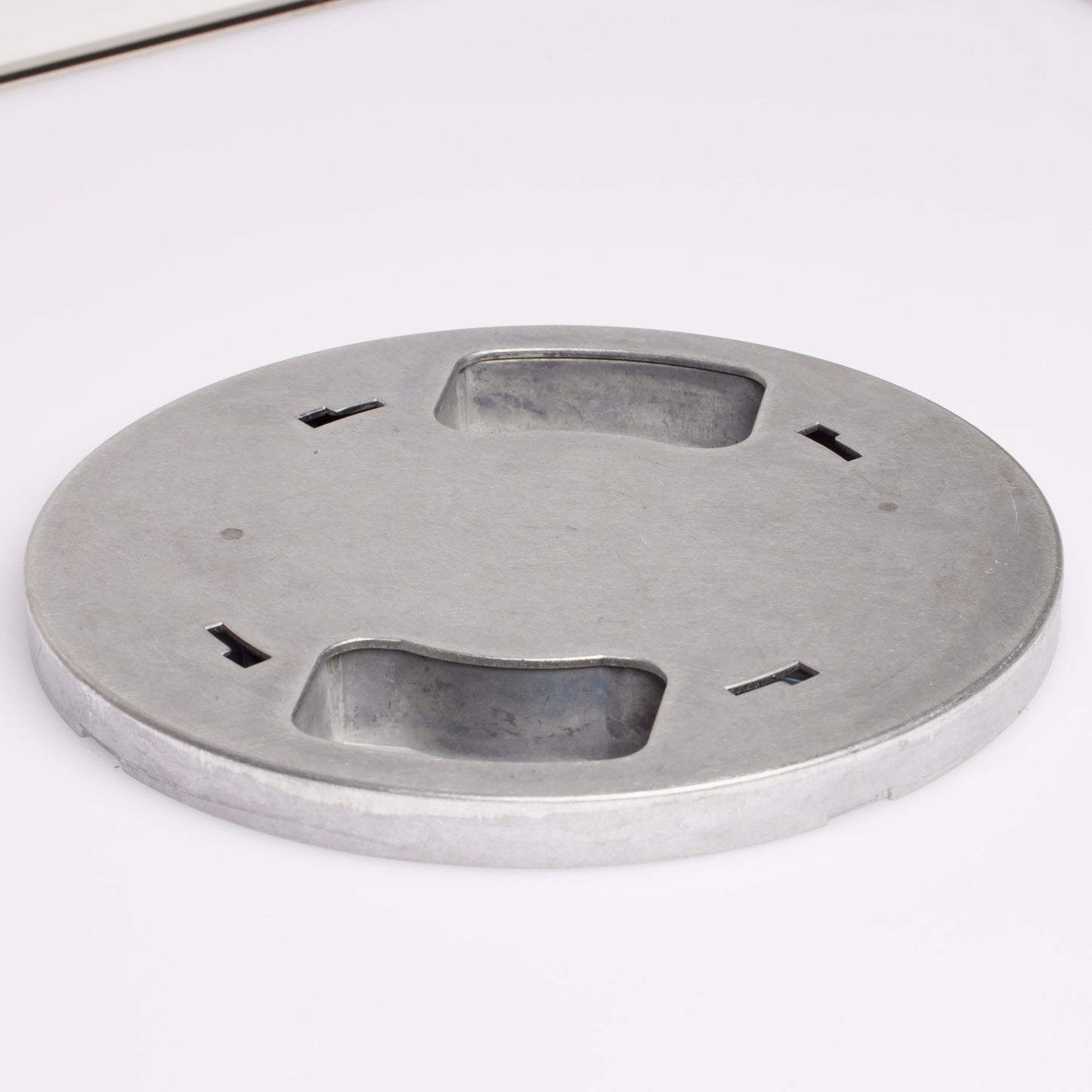 31.5W; 17" Flush Mount LED Fixture; Square Shape; Polished Nickel Finish