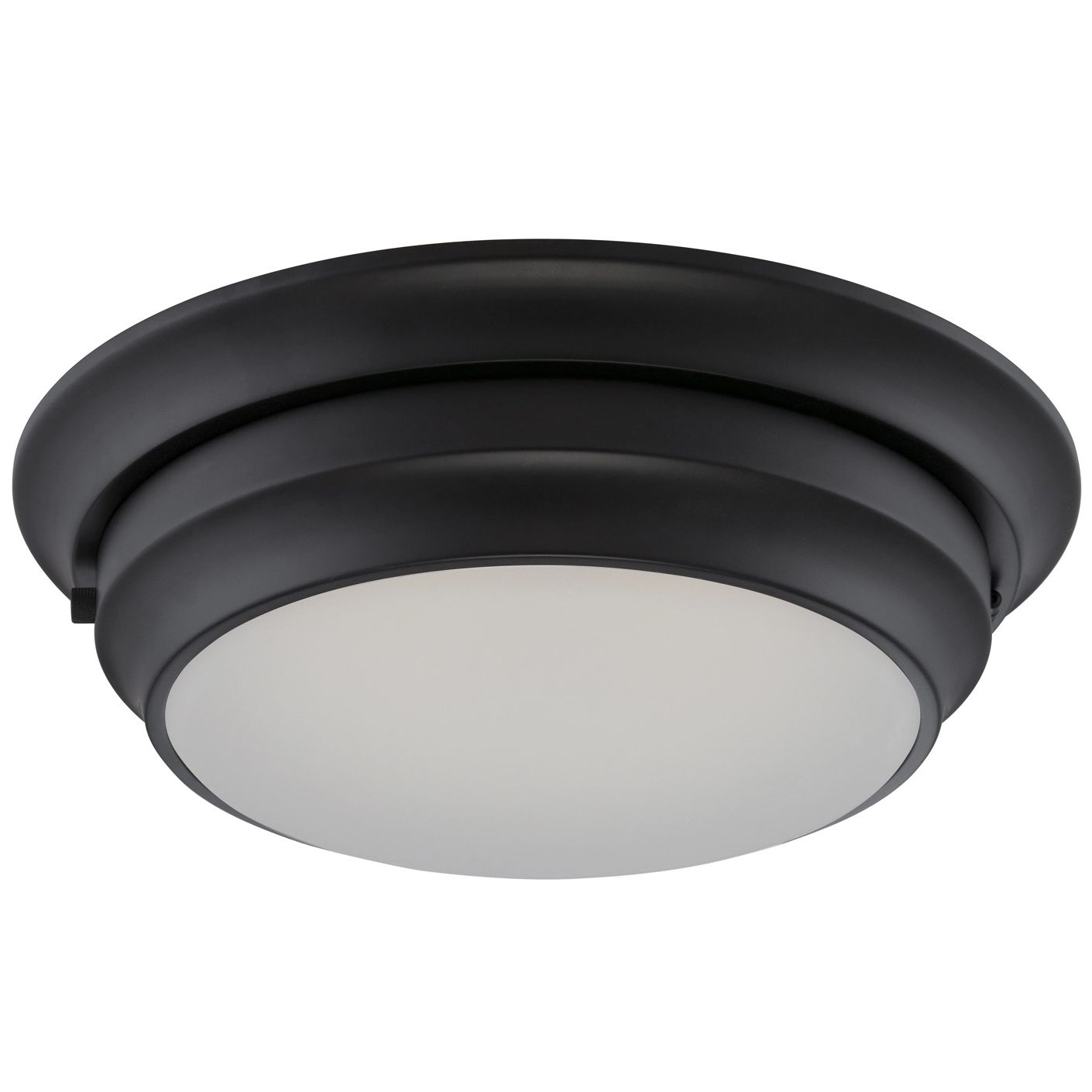 Dash - LED Flush Fixture in Aged Bronze Finish - Frosted Glass