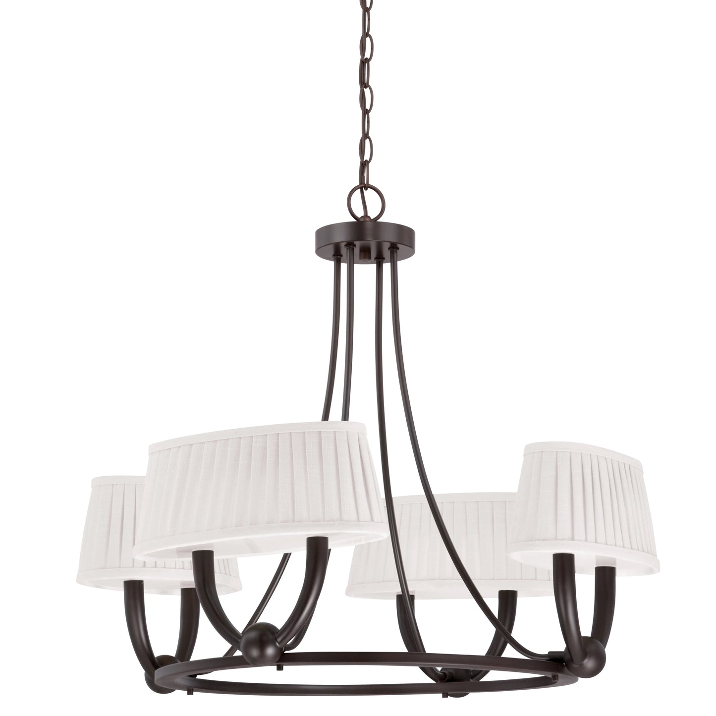 Kent - LED Chandelier in Copper Espresso