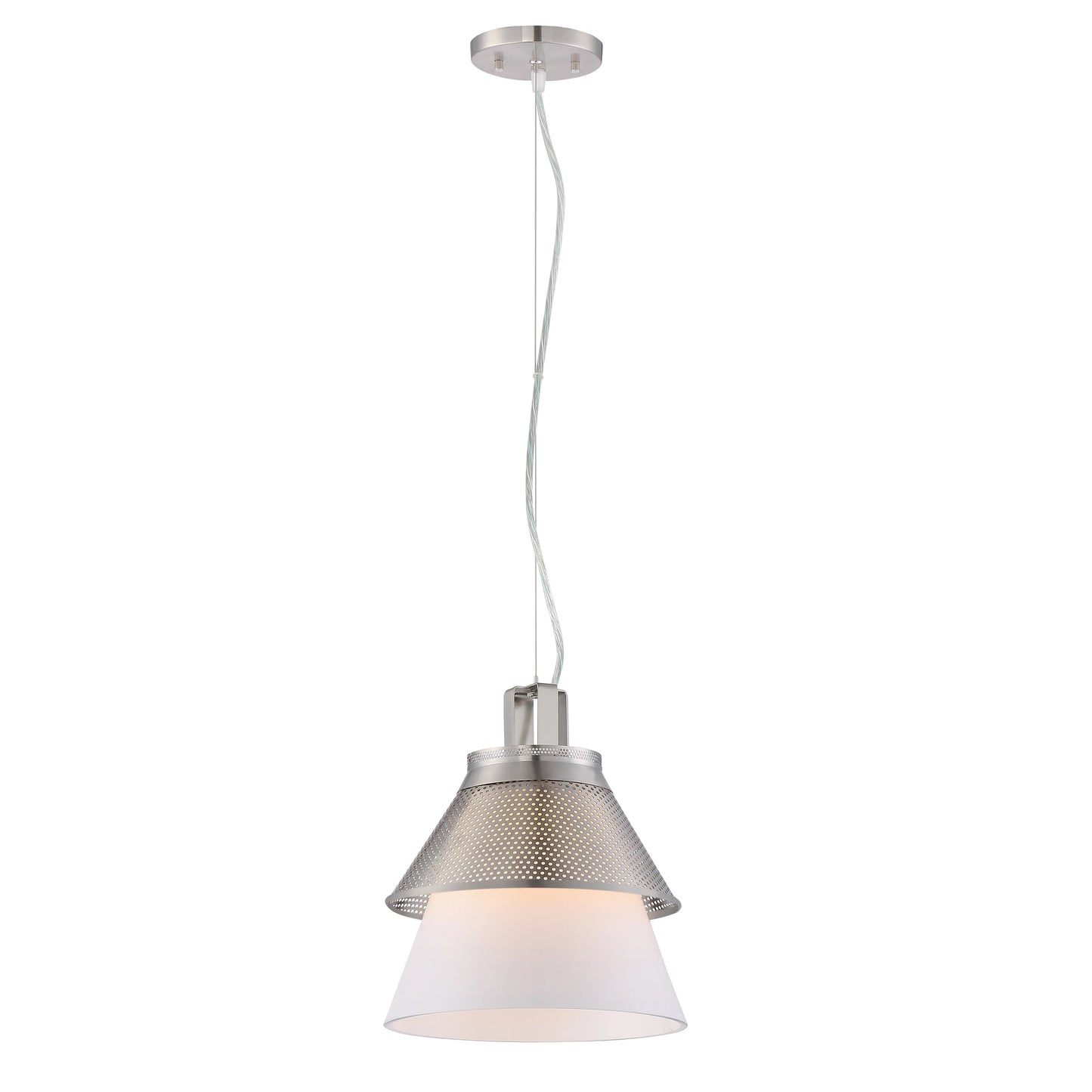 Kyto - LED 10" Pendant with White Opal Glass