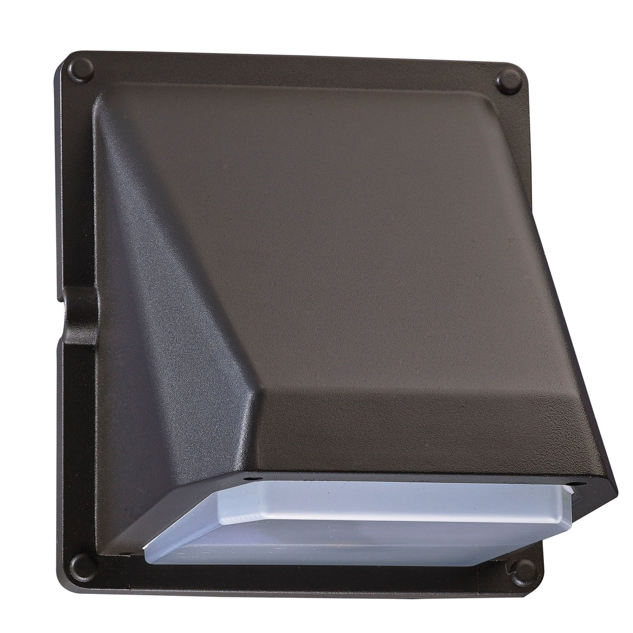 LED Wall Pack; 11W; Bronze Finish; 120-277V