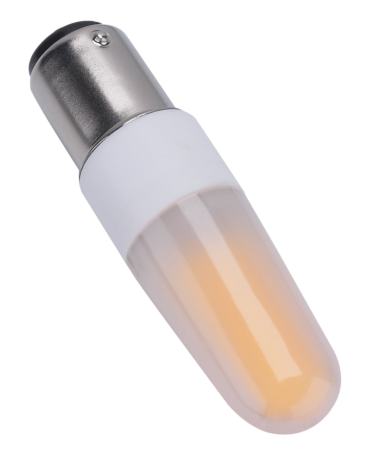 4 Watt; LED; 5000K; Frosted; Double Contact Bayonet base; 120-130 Volt