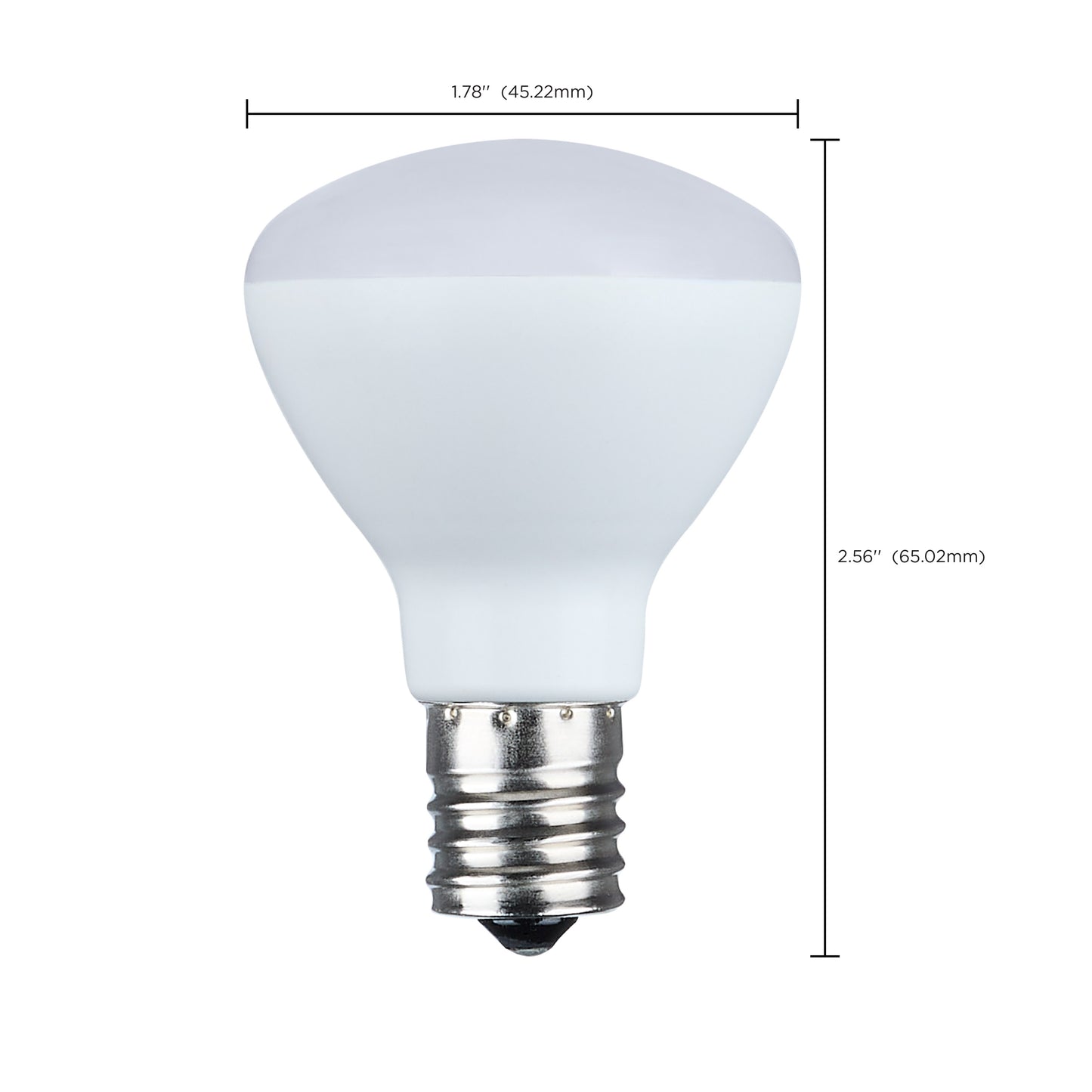 3.5 Watt; R14 LED; Intermediate Base; 5000K CCT; Frost Finish; 120 Volt