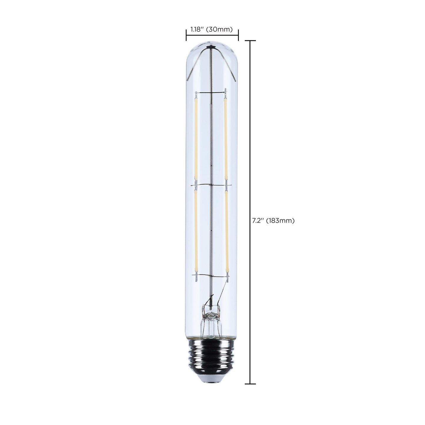 8 Watt T9 LED; Medium Base; Clear; 5000K CCT; 120 Volt