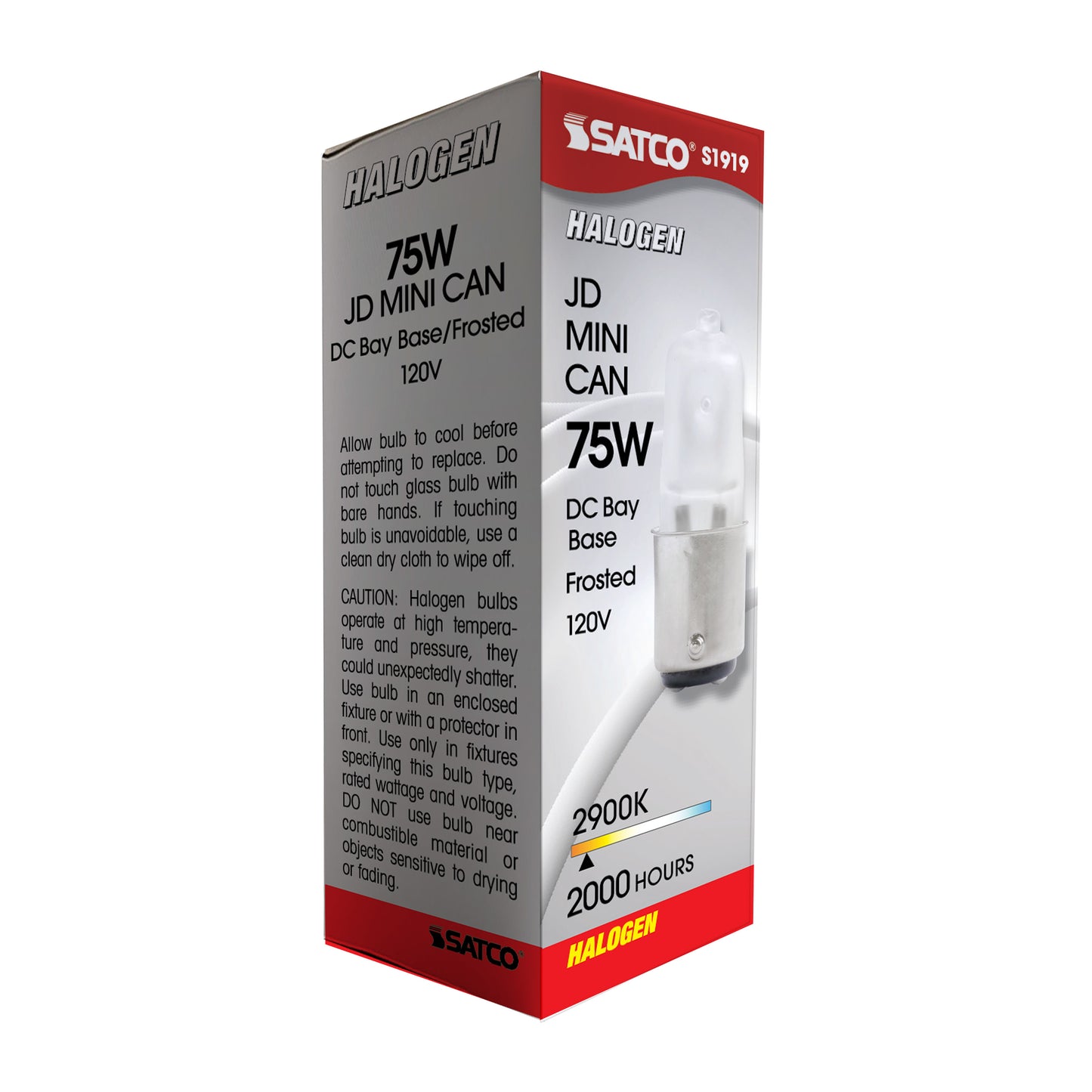 75W D.C. BAY FROSTED 120V.