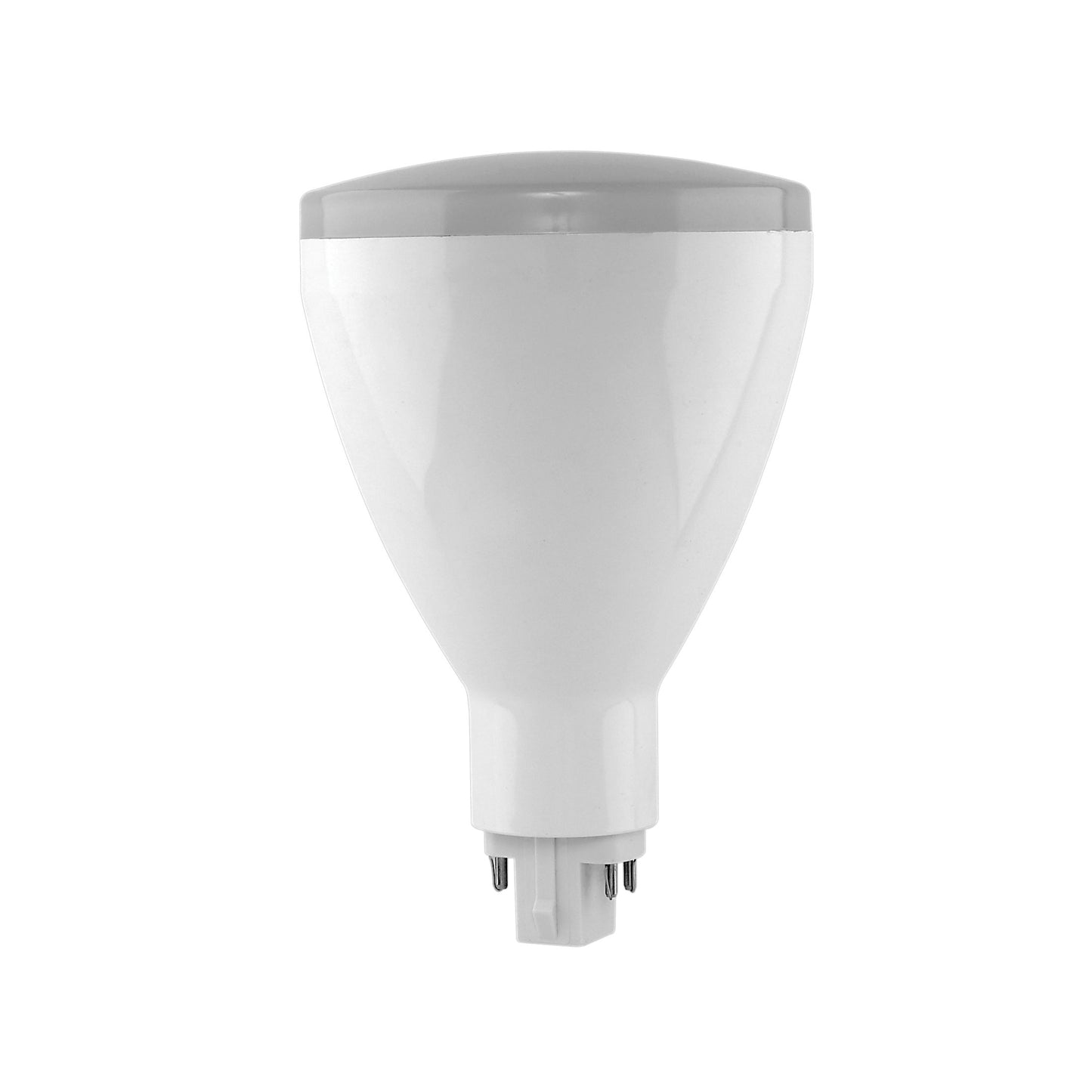 16 Watt LED PL 4-Pin; 4000K; 1850 Lumens; G24q base; 50000 Average rated hours; Vertical; Type A; Ballast dependent