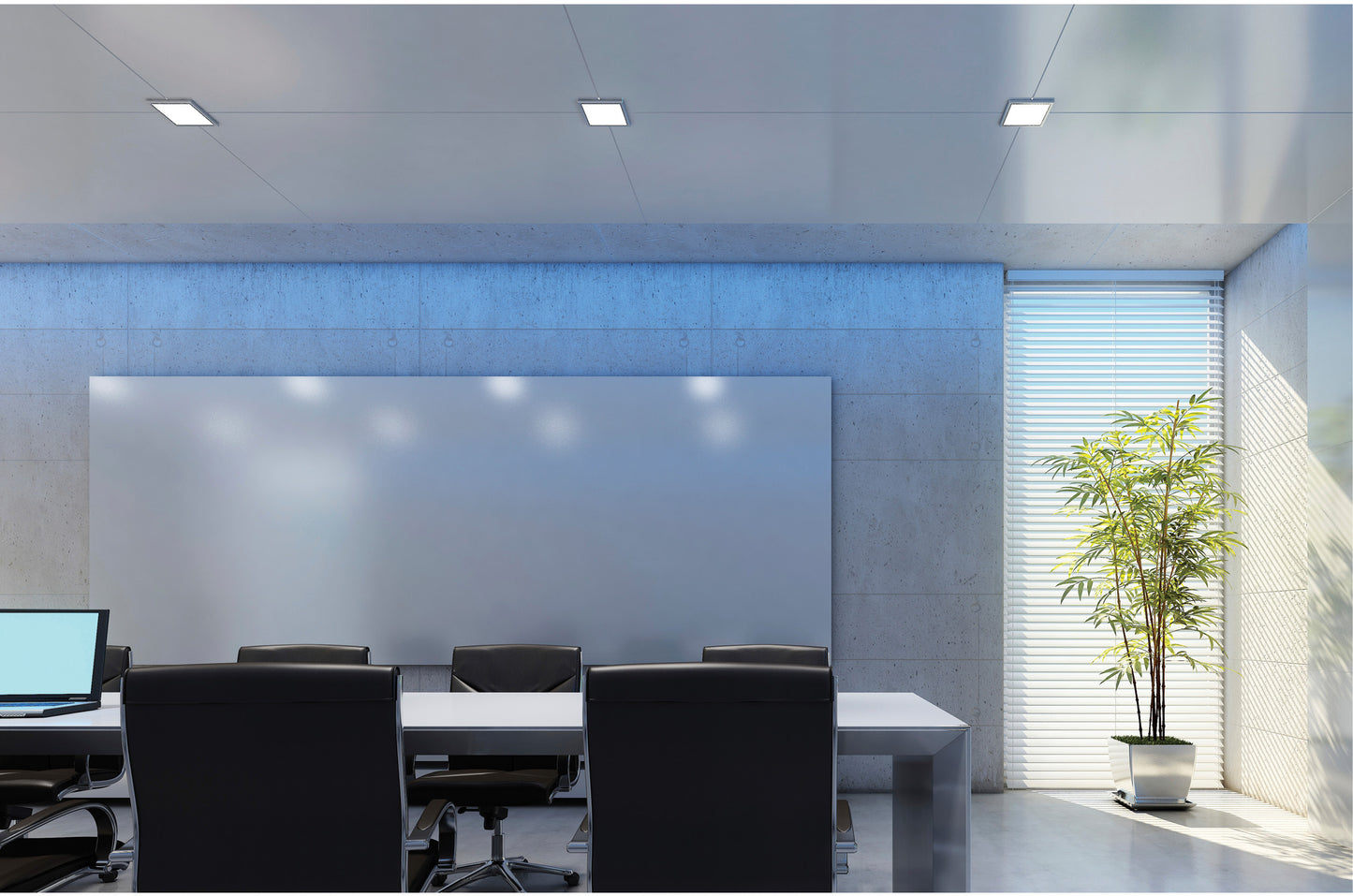 Blink - 18.5W- 9" Surface Mount LED - 3000K- Square Shape - Brushed Nickel Finish - 120V