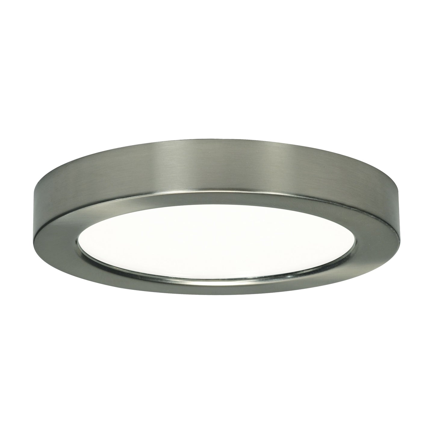 Blink - 13.5W- 7" Surface Mount LED - 2700K- Round Shape - Brushed Nickel Finish - 120V