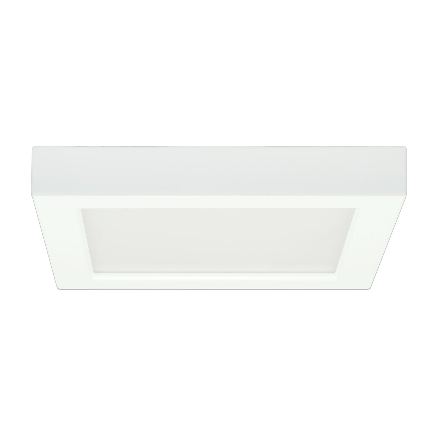 Blink - 13.5W- 7" Surface Mount LED - 2700K- Square Shape - White Finish - 120V