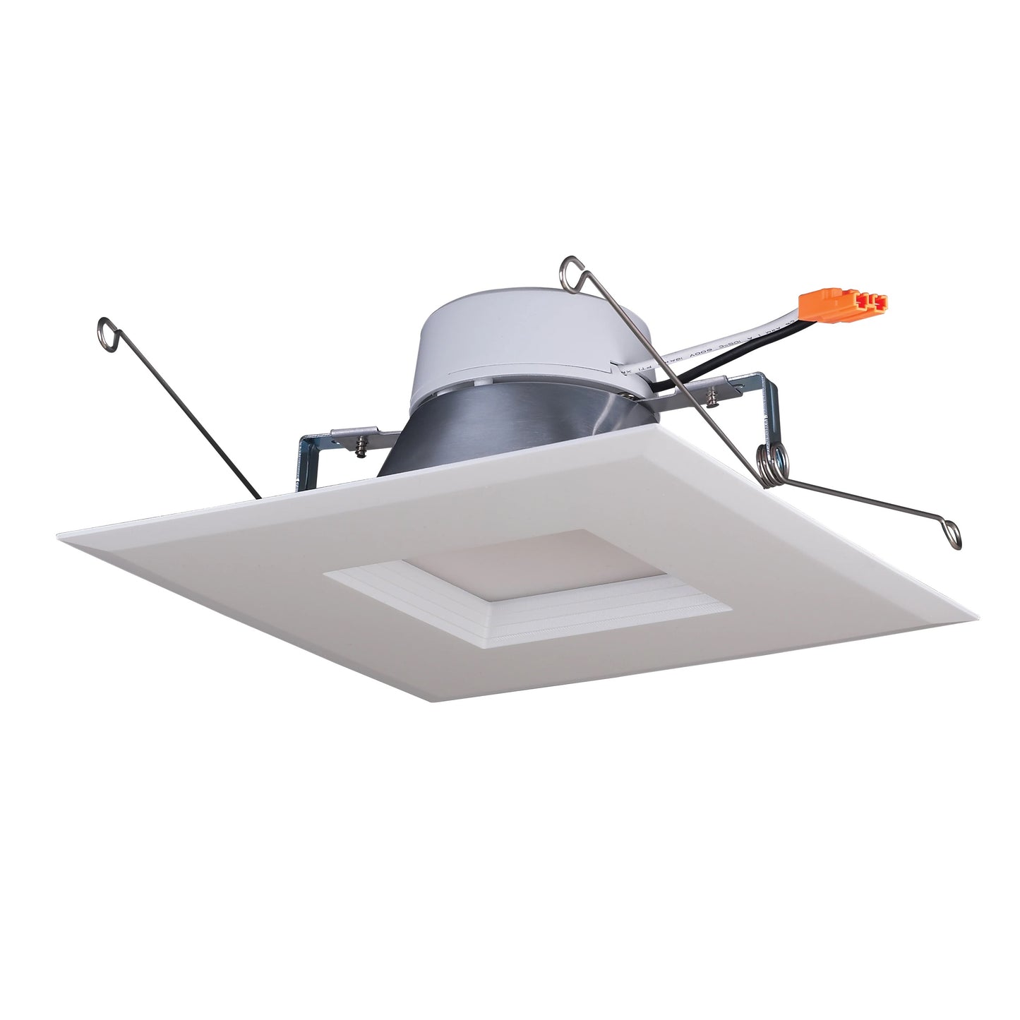 15W LED Downlight Retrofit; 5-6 inch square shape; 5000K; 120 volt