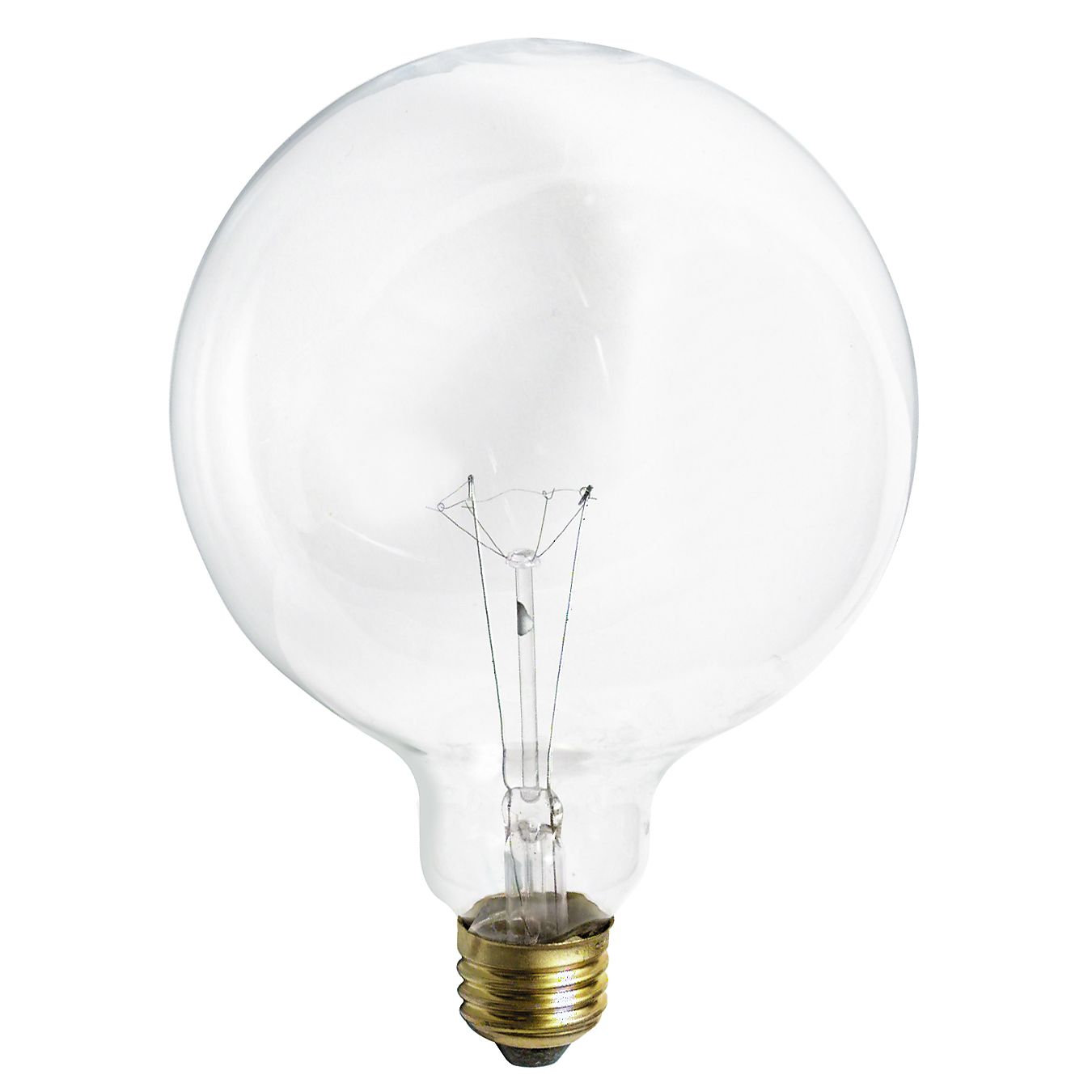 150 Watt G40 Incandescent; Clear; 4000 Average rated hours; 1700 Lumens; Medium base; 120 Volt