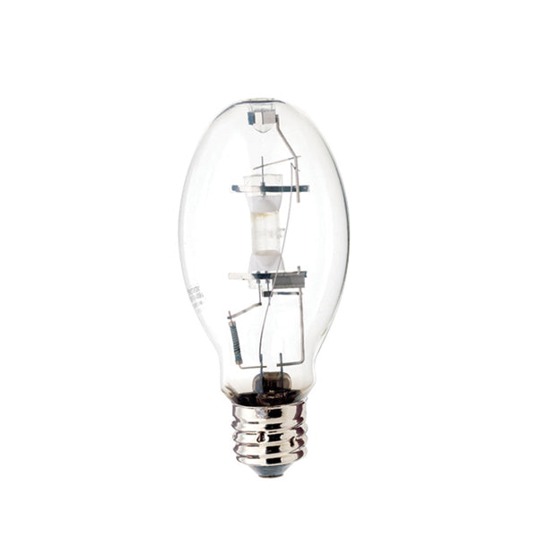 100 Watt; Metal Halide HID; Mogul base; ED28; Clear; 65 CRI; 4200K