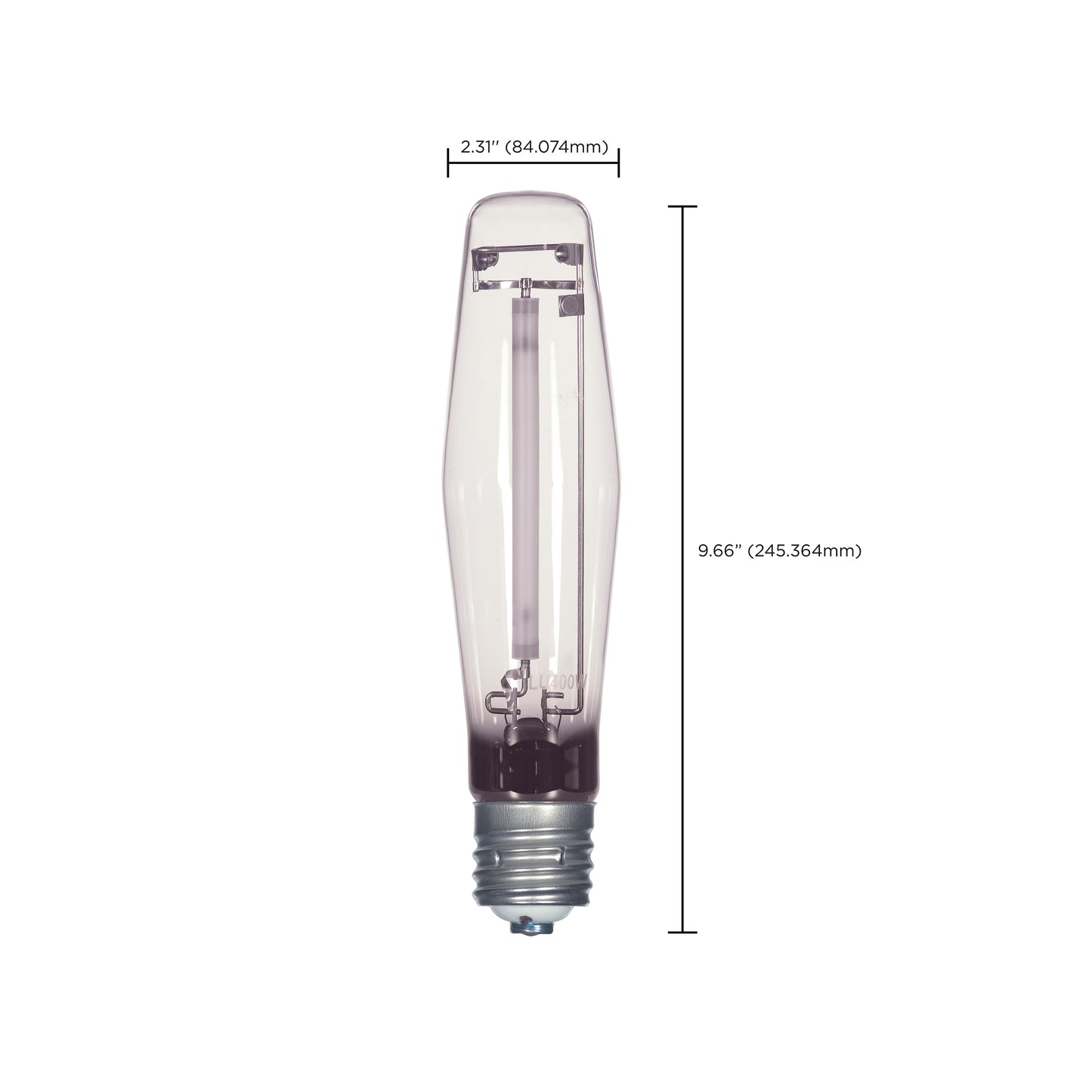 400 Watt; High Pressure Sodium HID; Mogul base; ET18; Clear; 20 CRI; 2000K