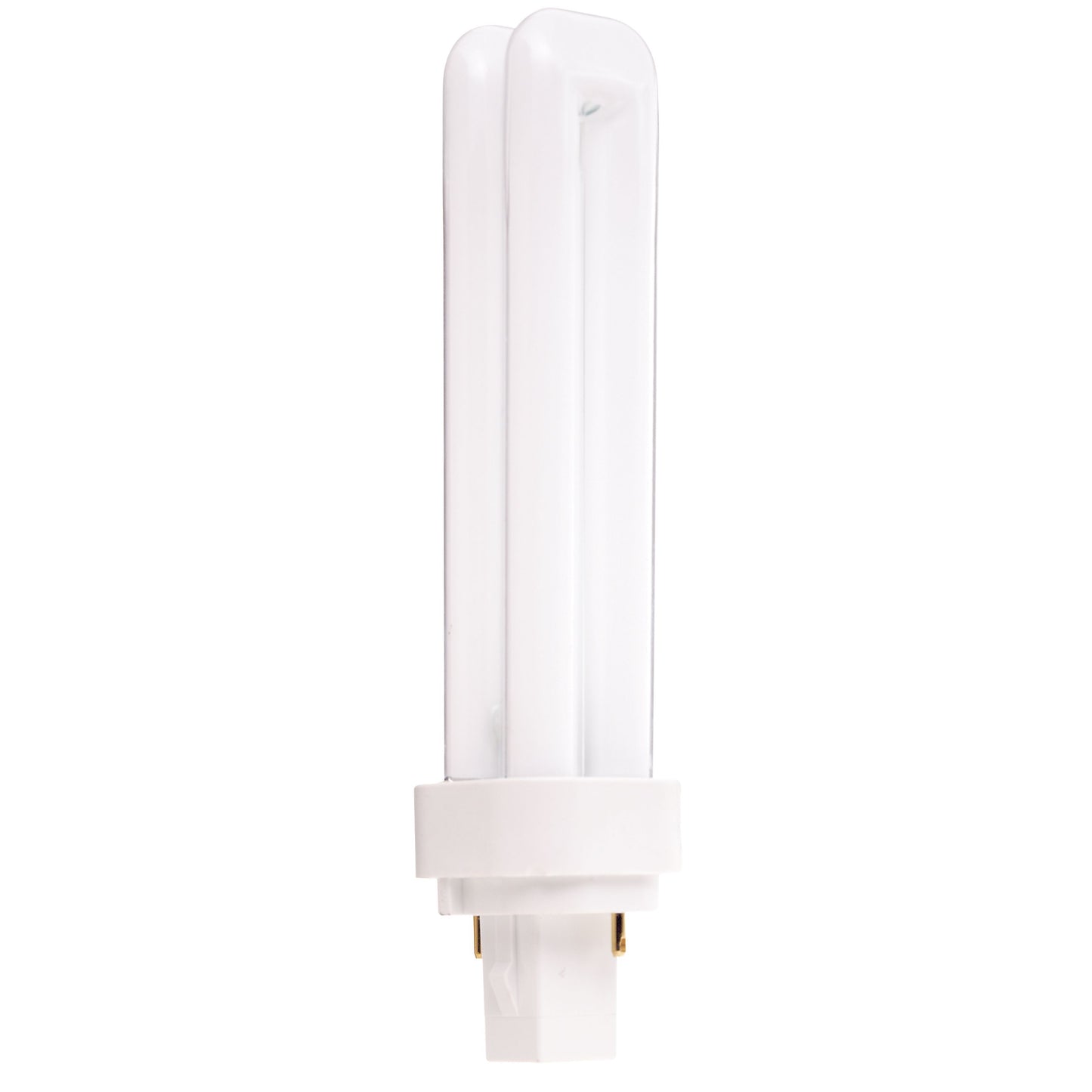 18 Watt; pin-based Compact Fluorescent; 3000K; 82 CRI; G24d-2 base