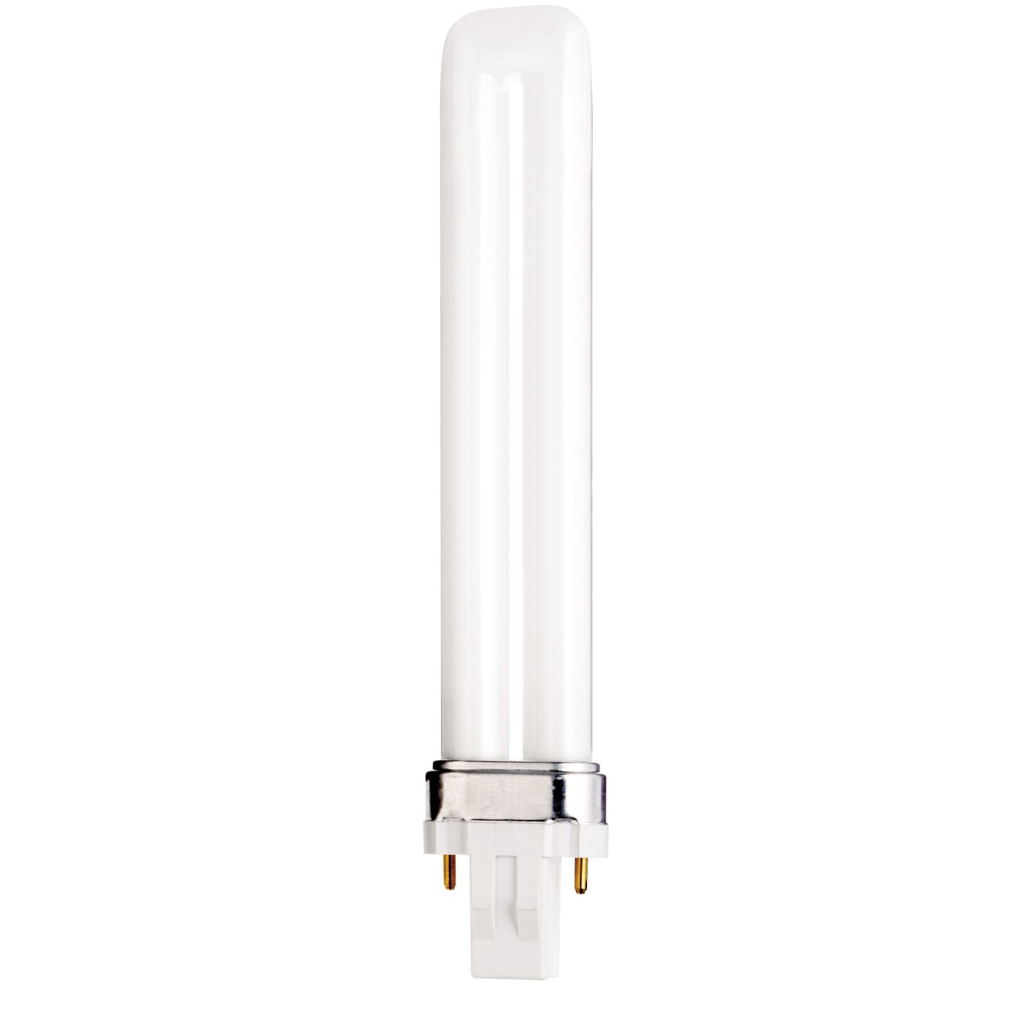 13 Watt; pin-based Compact Fluorescent; 3000K; 82 CRI; GX23 base