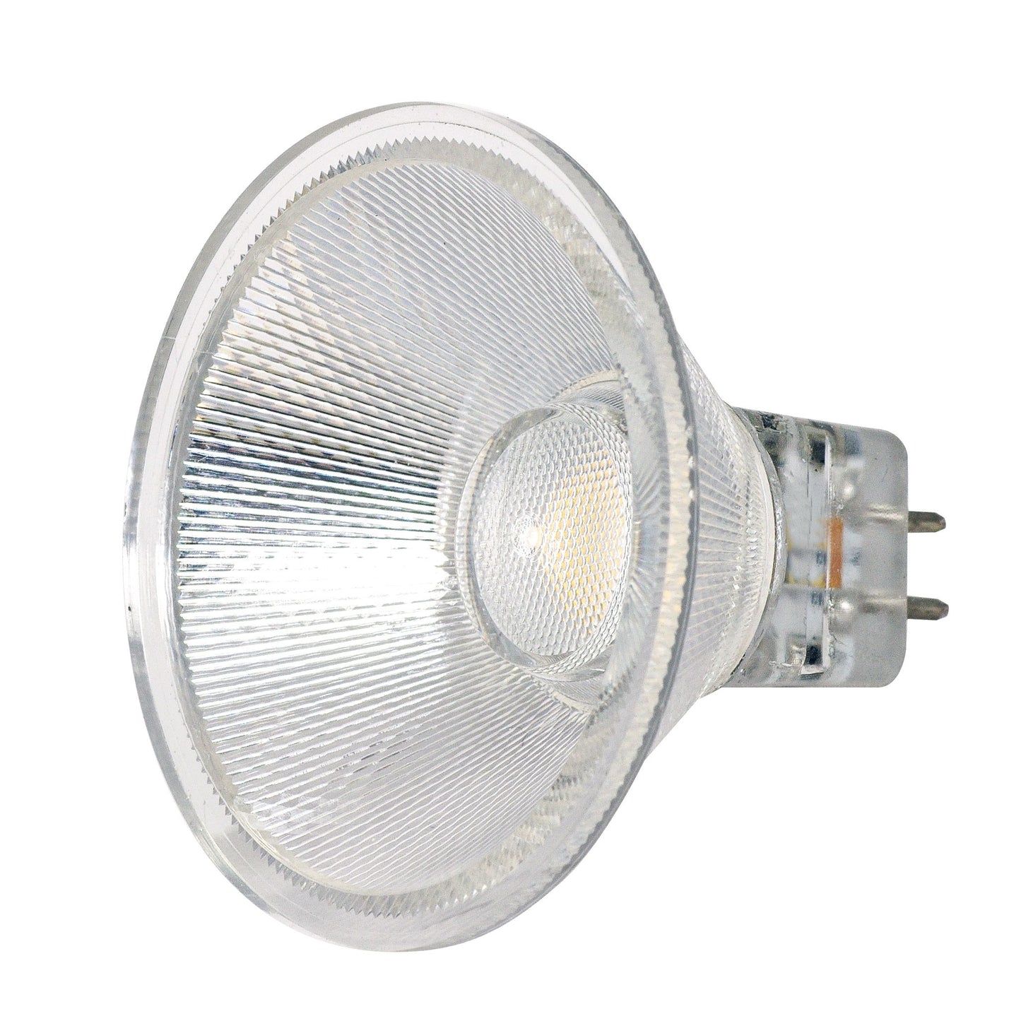 3W; LED MR16 LED; 5000K; 40 deg. beam spread; GU5.3 base; 12 Volt AC/DC