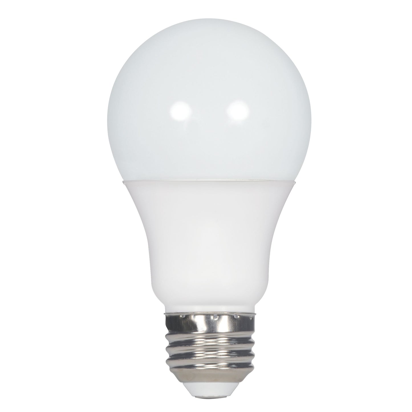6 Watt; A19 LED; Frosted; 3000K; European Medium base (E27); 220 deg. Beam Angle; 230 Volt; Non-Dimmable