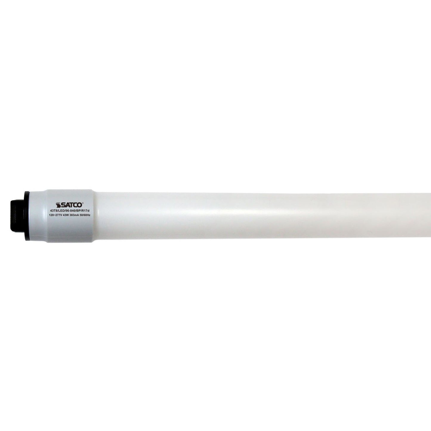 43 Watt T8 LED; 4000K; Recessed Double Contact base; 50000 Average rated hours; 5500 Lumens; Type B; Ballast Bypass; Double Ended Wiring