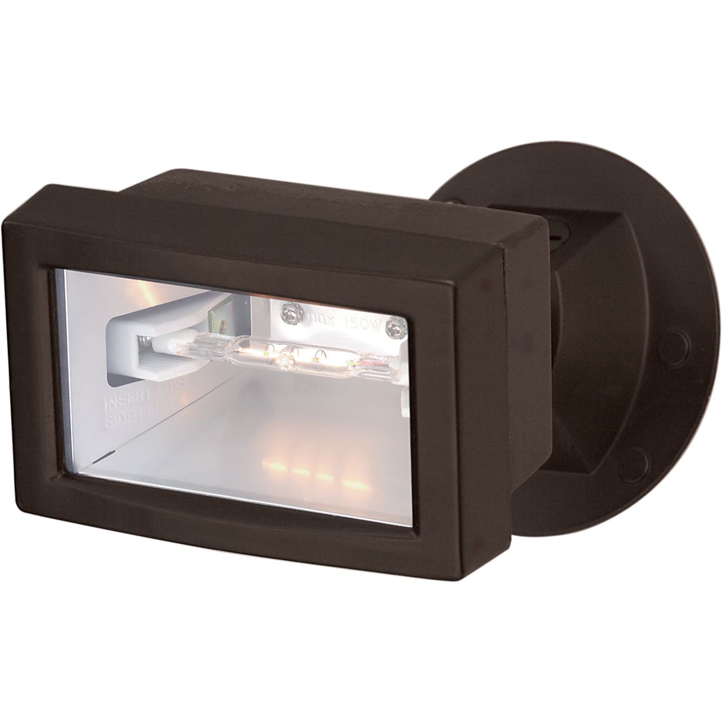 1 Light - 5" - Flood Light; Exterior - Mini Halogen