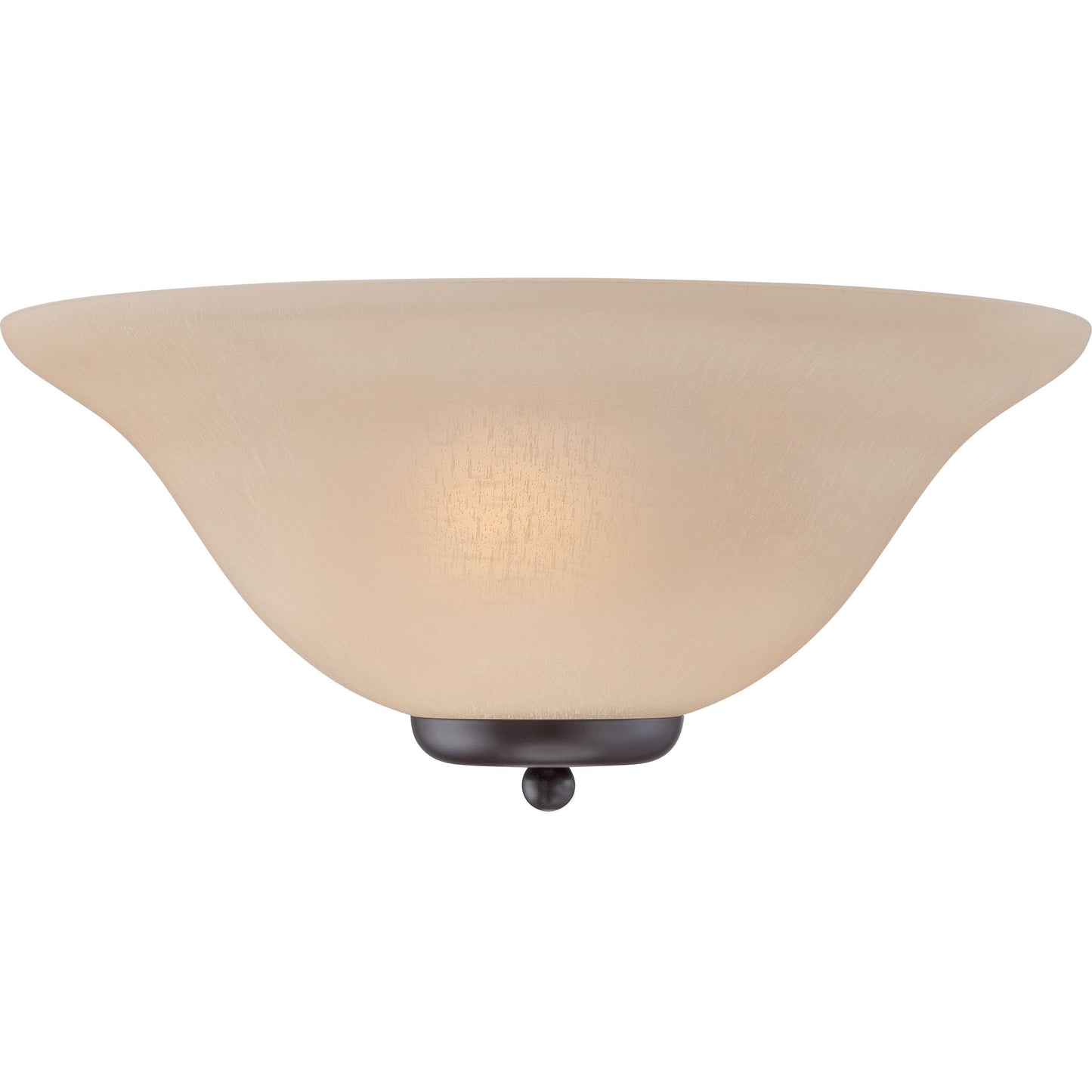 Ballerina - 1 Light Wall Sconce with Champagne Glass - Mahogany Bronze Finish