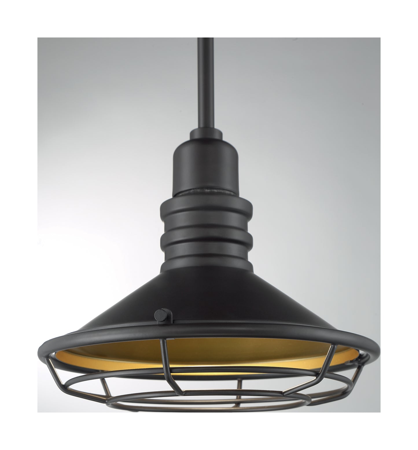Blue Harbor - 1 Light Small Pendant with Dark Bronze - Gold Finish