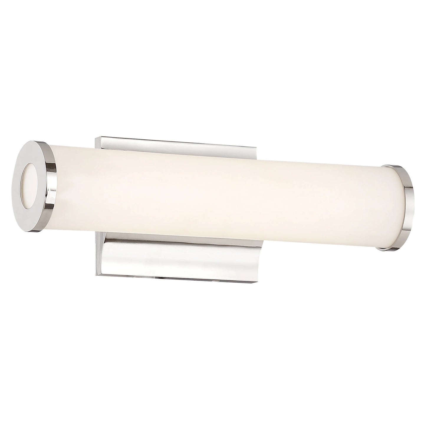 Saber - 14" LED Vanity with White Acrylic Diffuser - Polished Nickel Finish