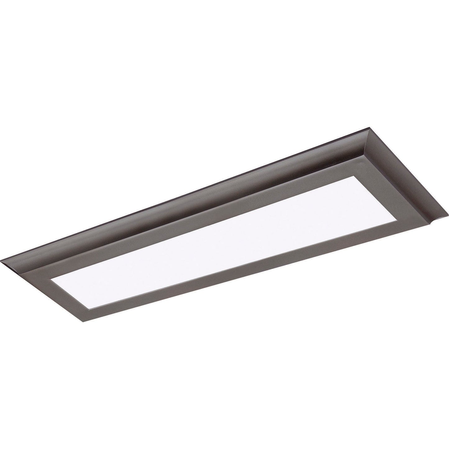 Blink Plus Profile - 22W- 7" x 25" Surface Mount LED - 3000K - Bronze Finish - 120-277V