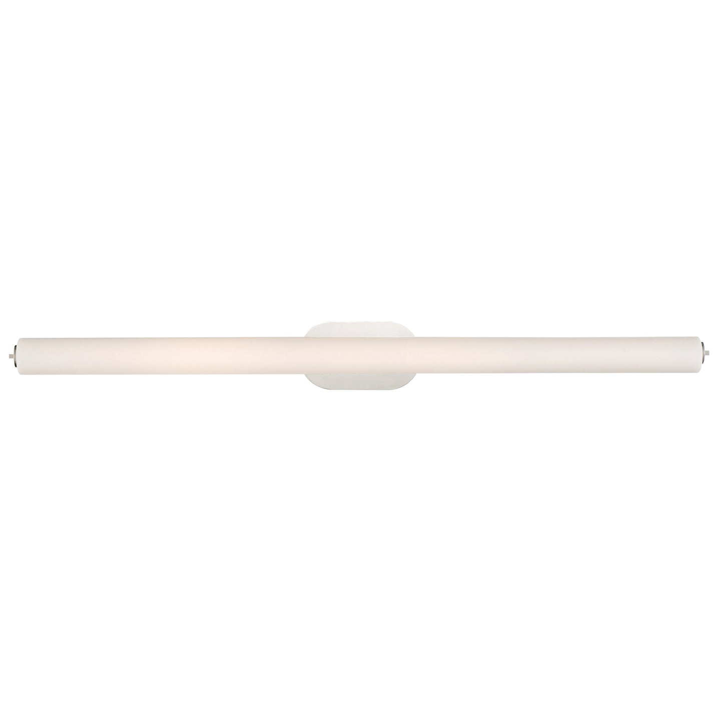 Lana - 36" LED Vanity with White Acrylic - Polished Nickel Finish