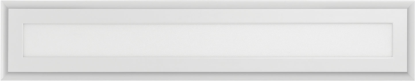 Blink Plus Profile - 30W- 7''. x 38'' Surface Mount LED - 3000K - White Finish - 100-277V