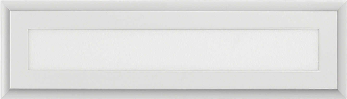 Blink Plus Profile - 22W- 7". x 25" Surface Mount LED - 4000K - White Finish - 100-277V