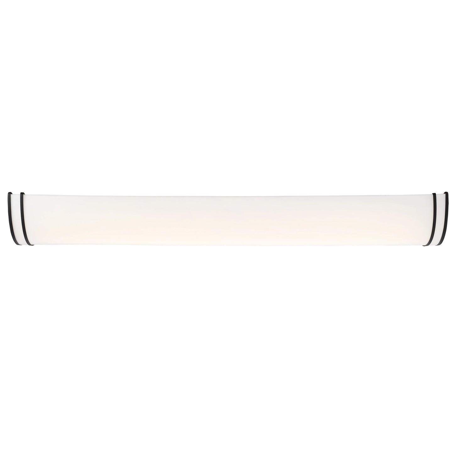 Glamour LED - 25"- Vanity with White Acrylic Lens - Black Finish