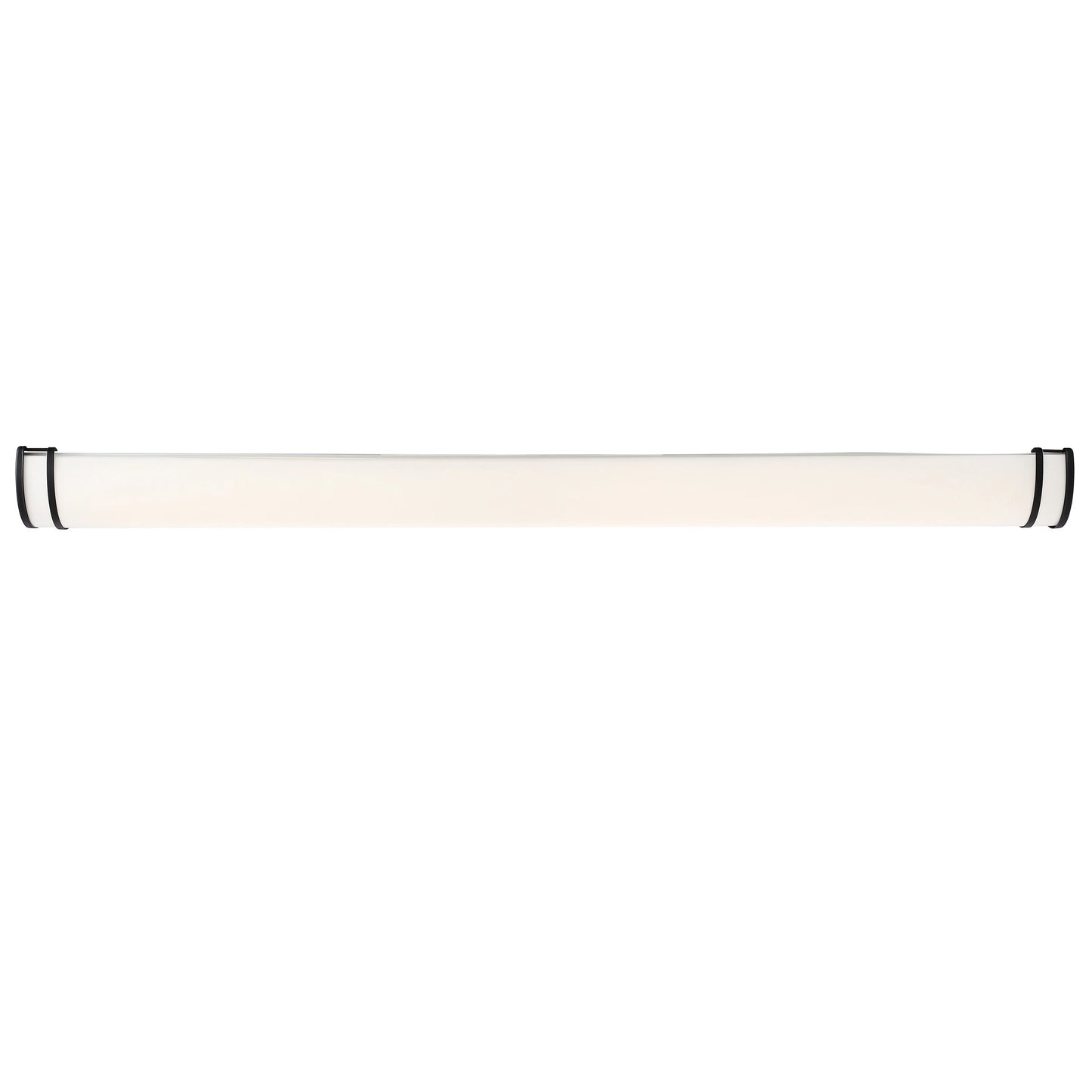 Glamour LED - 49"- Vanity with White Acrylic Lens - Black Finish