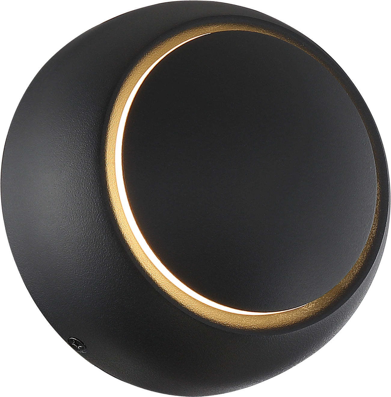 Pinion - Outdoor LED Sconce - Black Finish