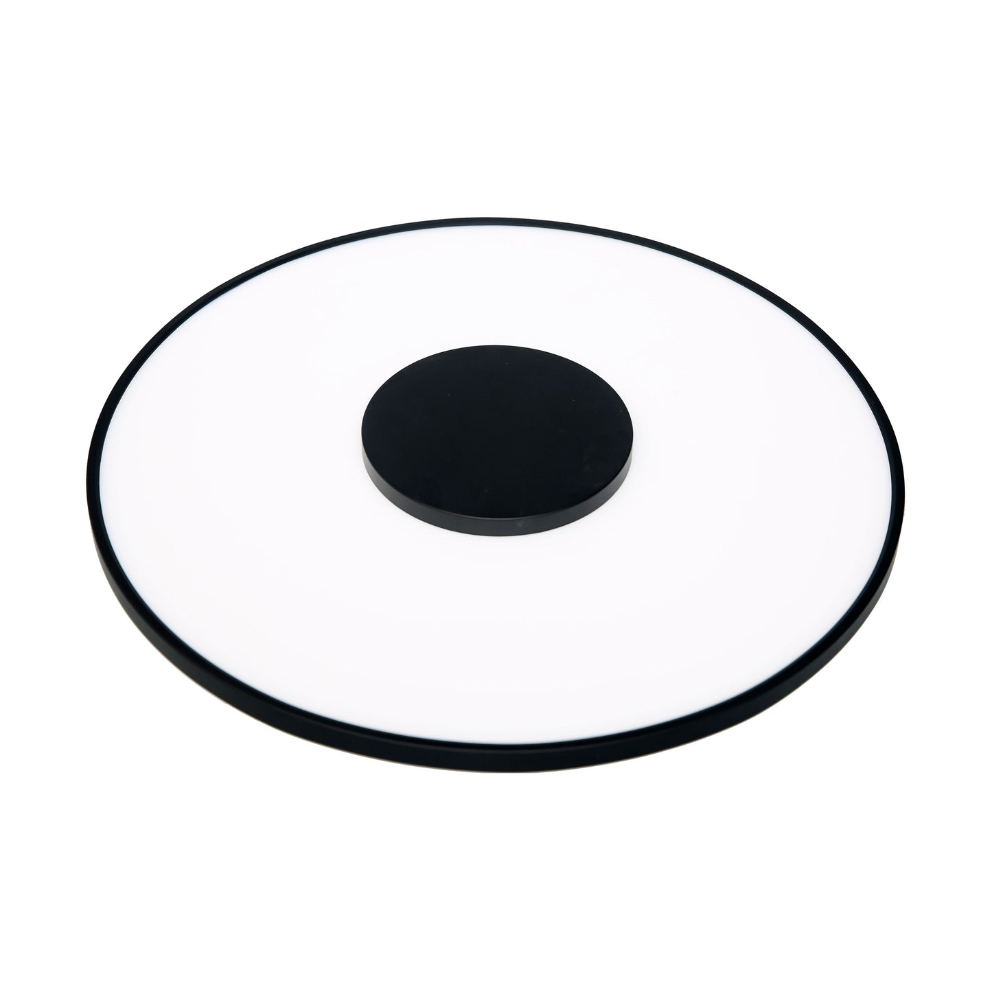 31.5W; 17" Flush Mount LED Fixture; Round Shape; Black Finish