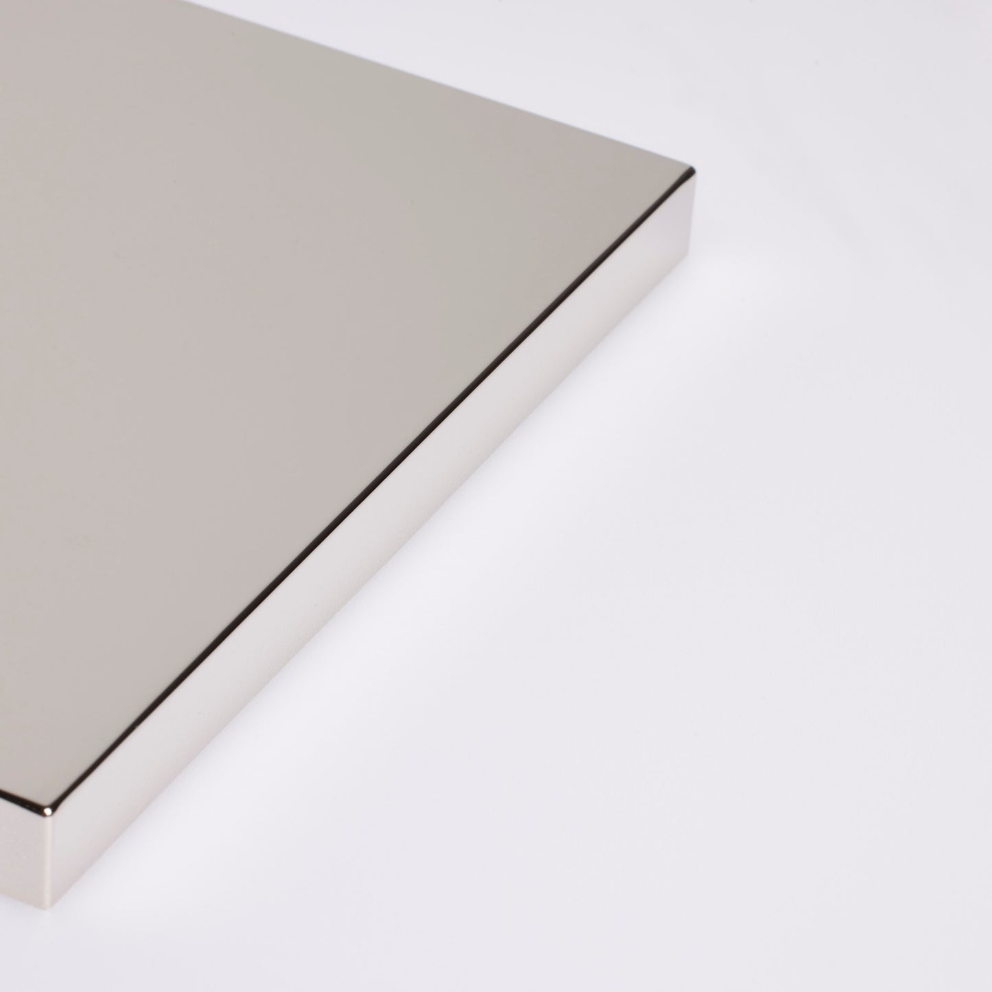 31.5W; 17" Flush Mount LED Fixture; Square Shape; Polished Nickel Finish