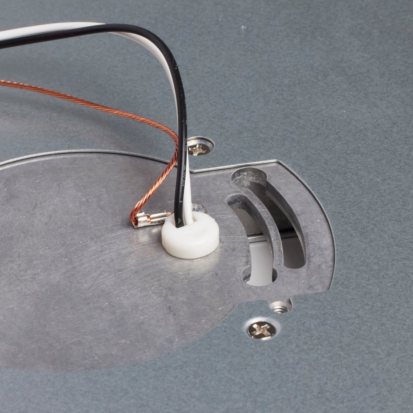 31.5W; 17" Flush Mount LED Fixture; Square Shape; Polished Nickel Finish