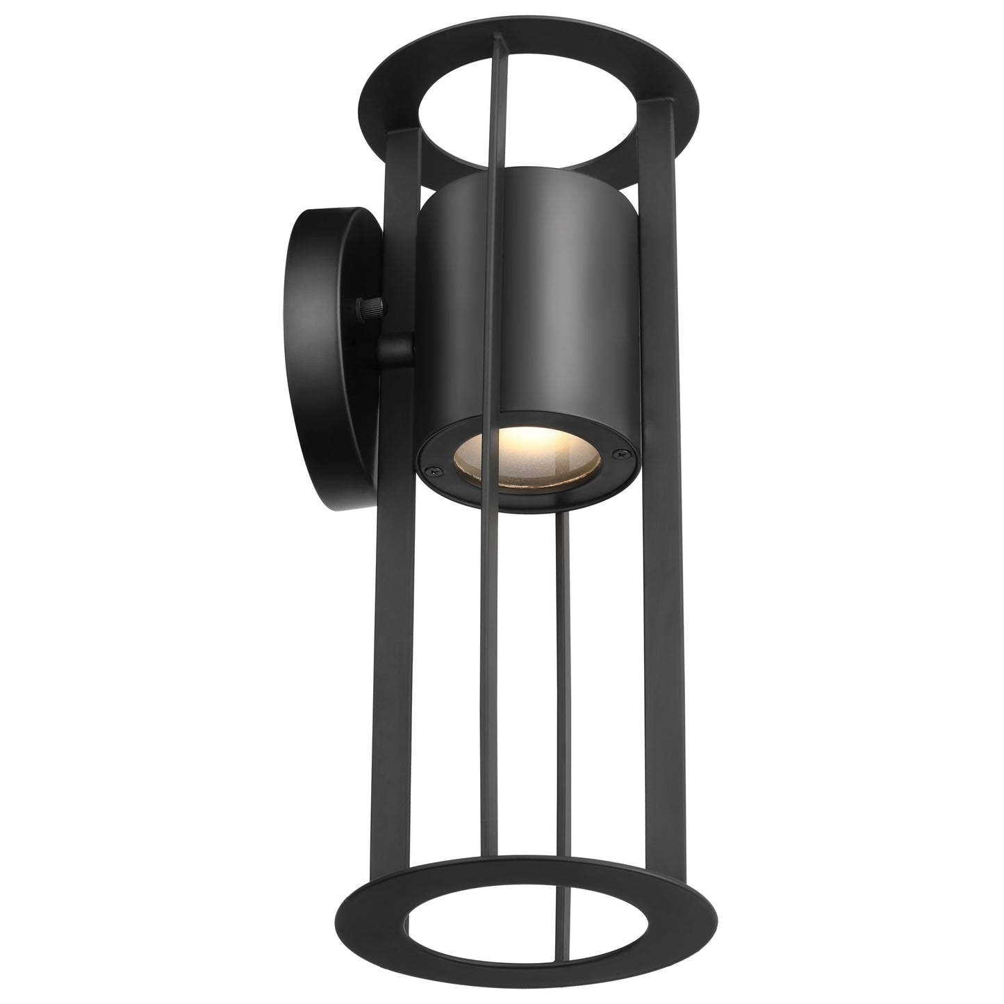 Continuum - 10W LED Small Wall Lantern - Matte Black Finish