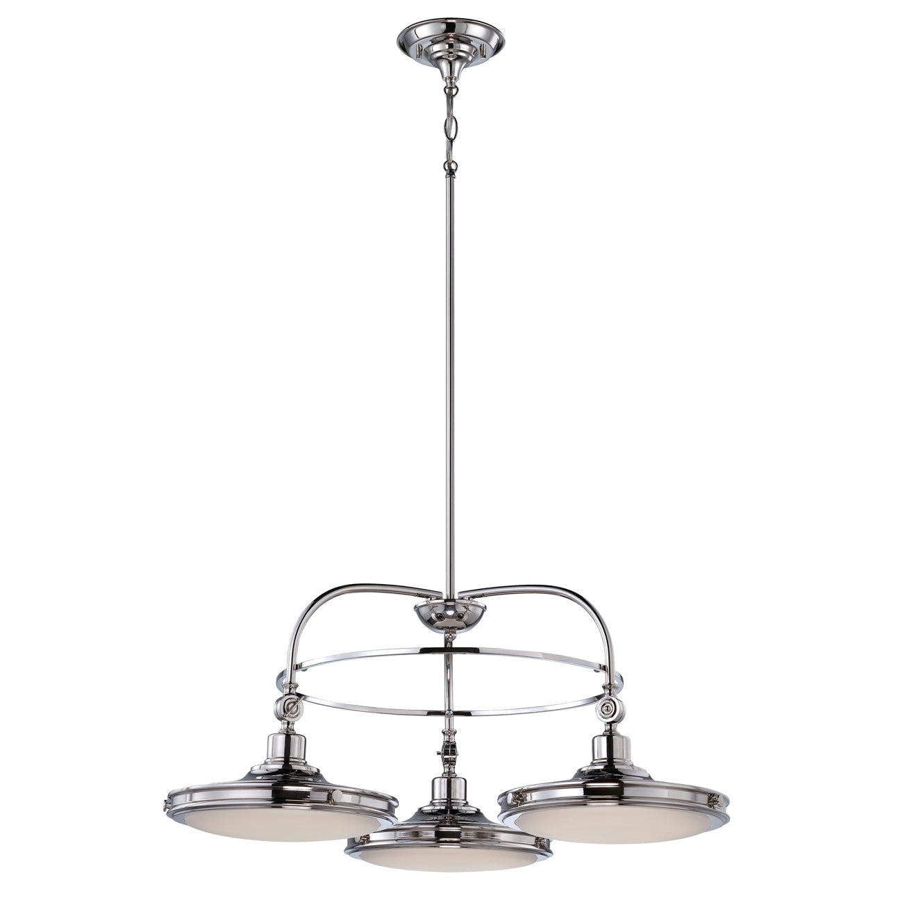 Houston - LED Dinette Fixture - Polished Nickel Finish