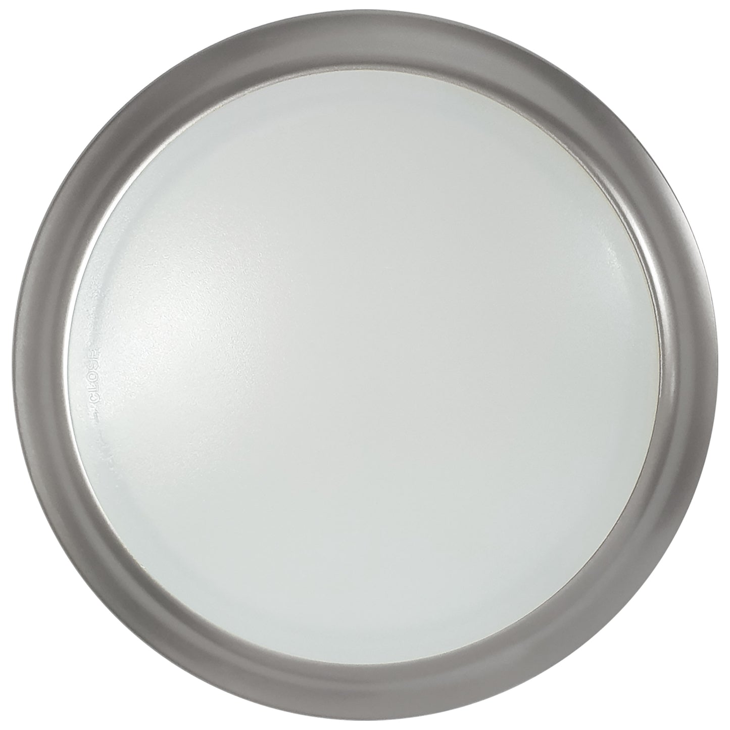 10" LED Disk Light; 5000K; 6 Unit Contractor Pack; Brushed Nickel Finish