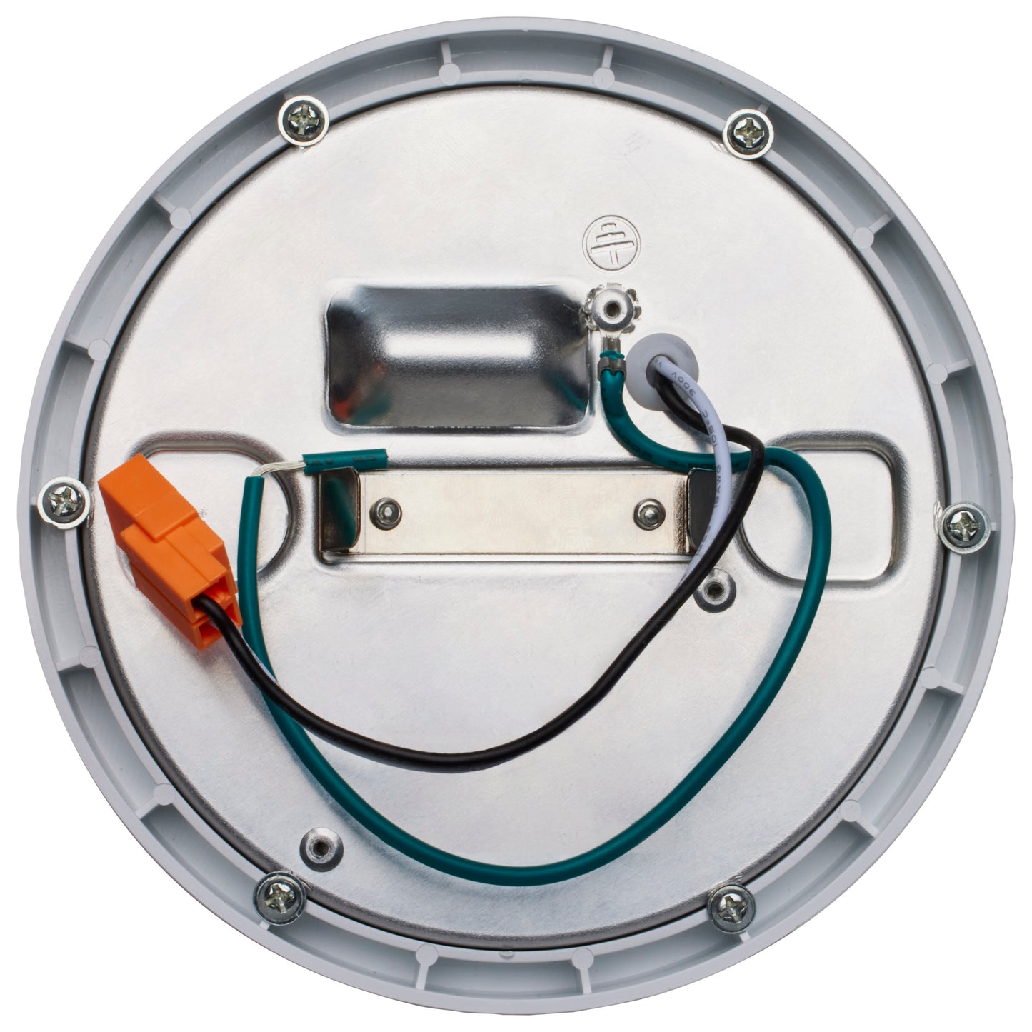 5" LED Flush Mount Fixture; Surface Mount; Round; 11W; 3000K; White Finish; 12pk