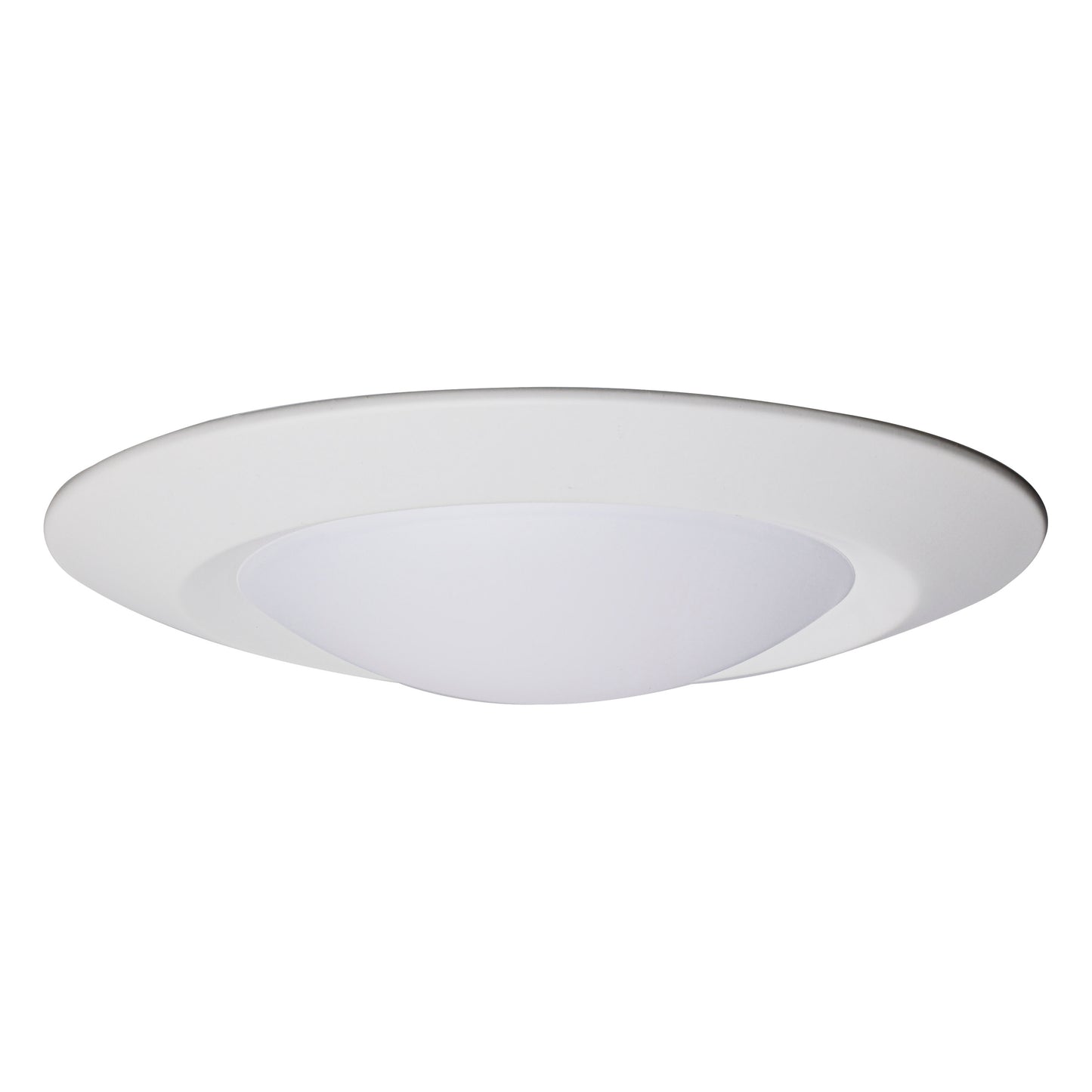 9" LED Flush Mount Fixture; Disk Light; Round; 17W; 3000K; White Finish; 12pk