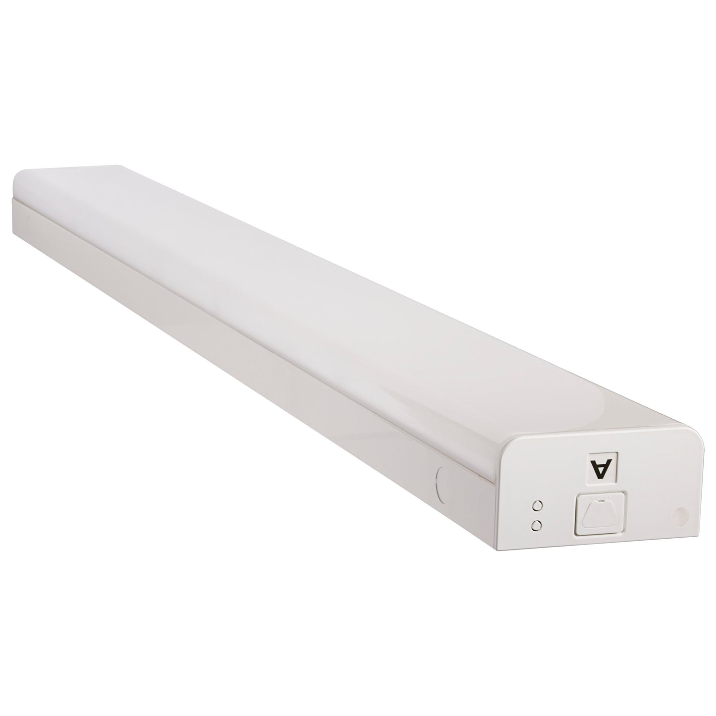 LED 4 ft.- Wide Strip Light - 38W - 5000K - White Finish - Connectible