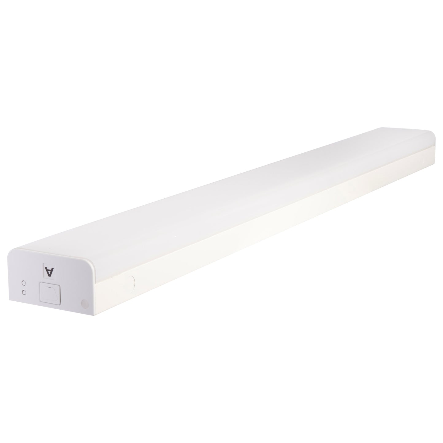 LED 4 ft.- Wide Strip Light - 38W - 5000K - White Finish - Connectible