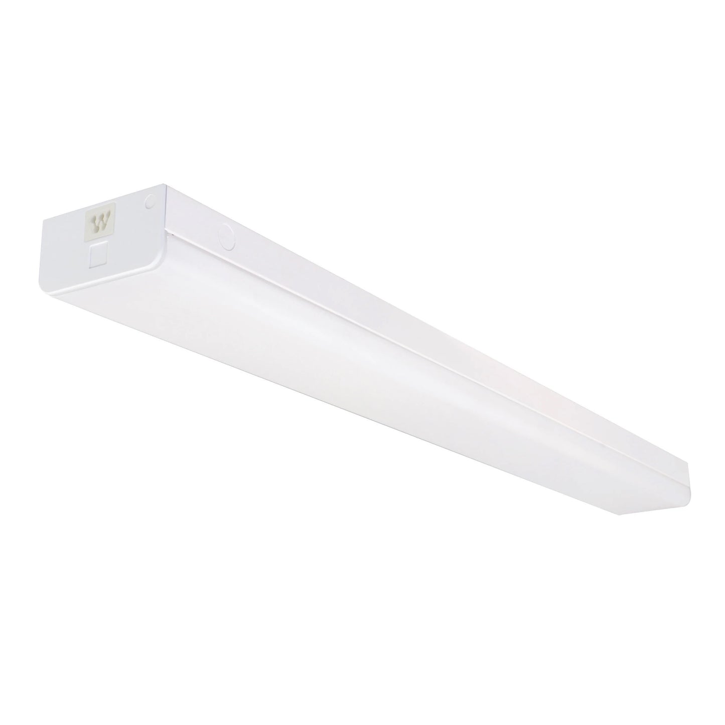 LED 4 ft.- Wide Strip Light - 38W - 5000K - White Finish - Connectible