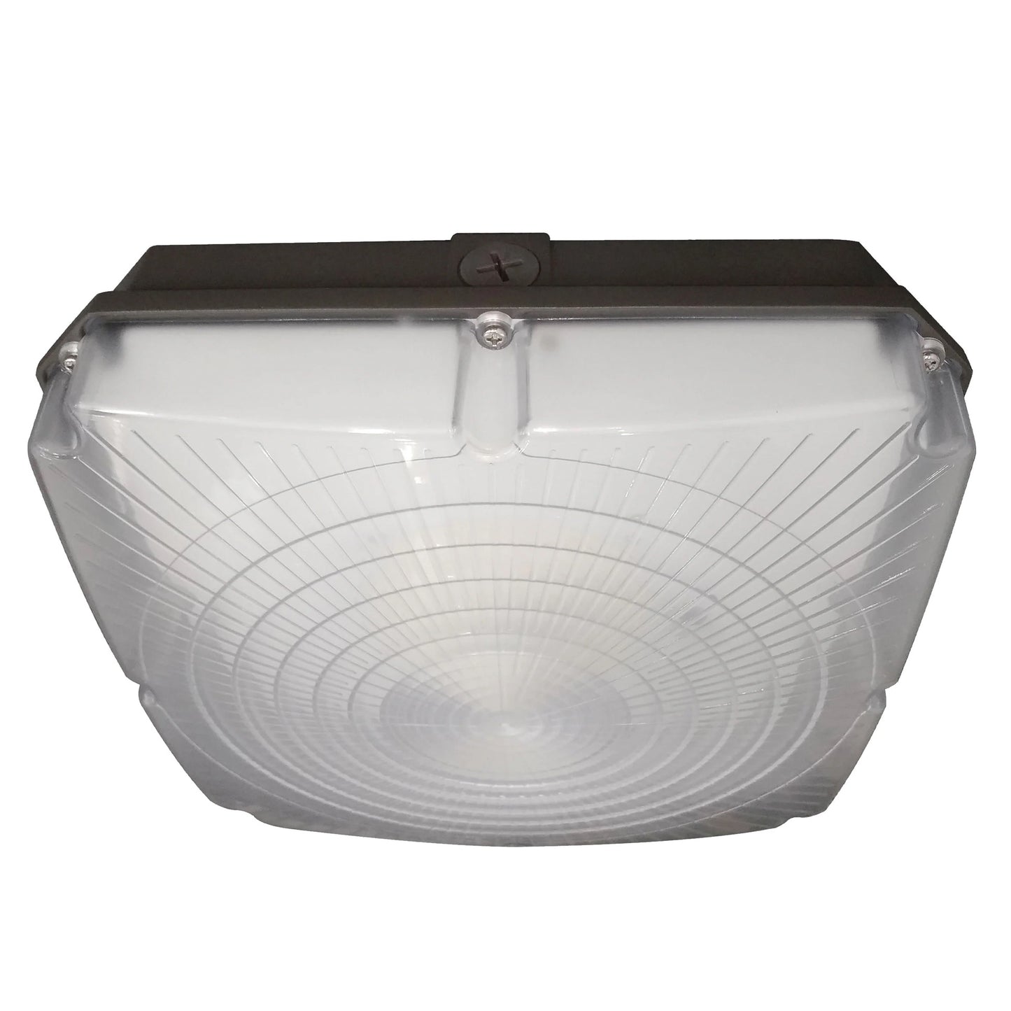 LED Canopy Light - 28W - 5000K - Bronze Finish - 120-277V