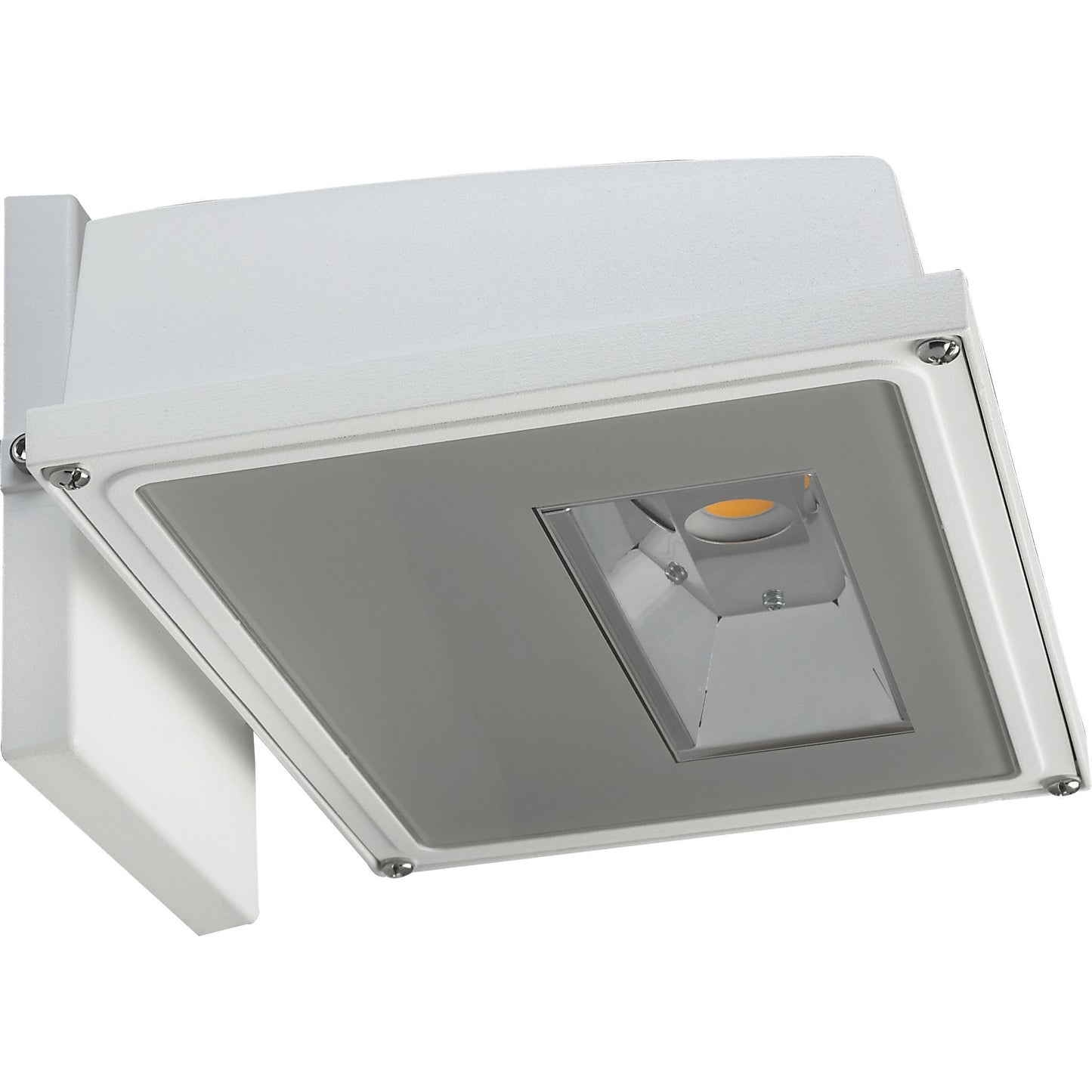 LED Wall Pack - 21W - White Finish 3000k - 120-277V