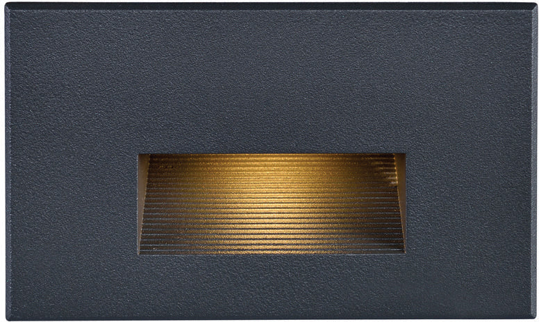 LED Horizontal Step Light - 5W - 3000K - Bronze Finish - 277V